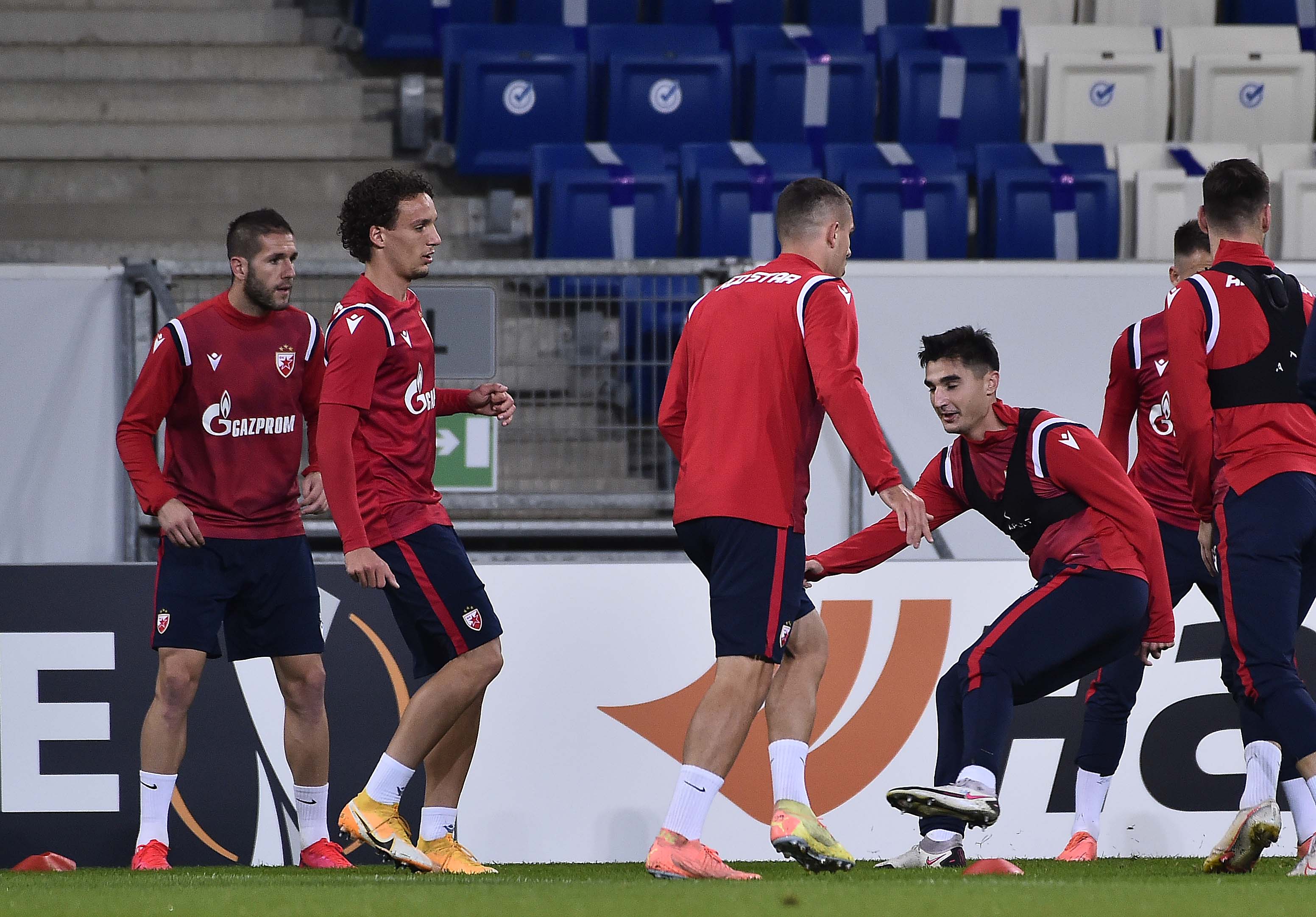 Fudbal Europa League Season 2020-2021 Crvena Zvezda practice training trening at stadium Rhein-Neckar-Arena Hoffenheim
Hoffenheim, 21.10.2020.
foto: Starsportphoto ©