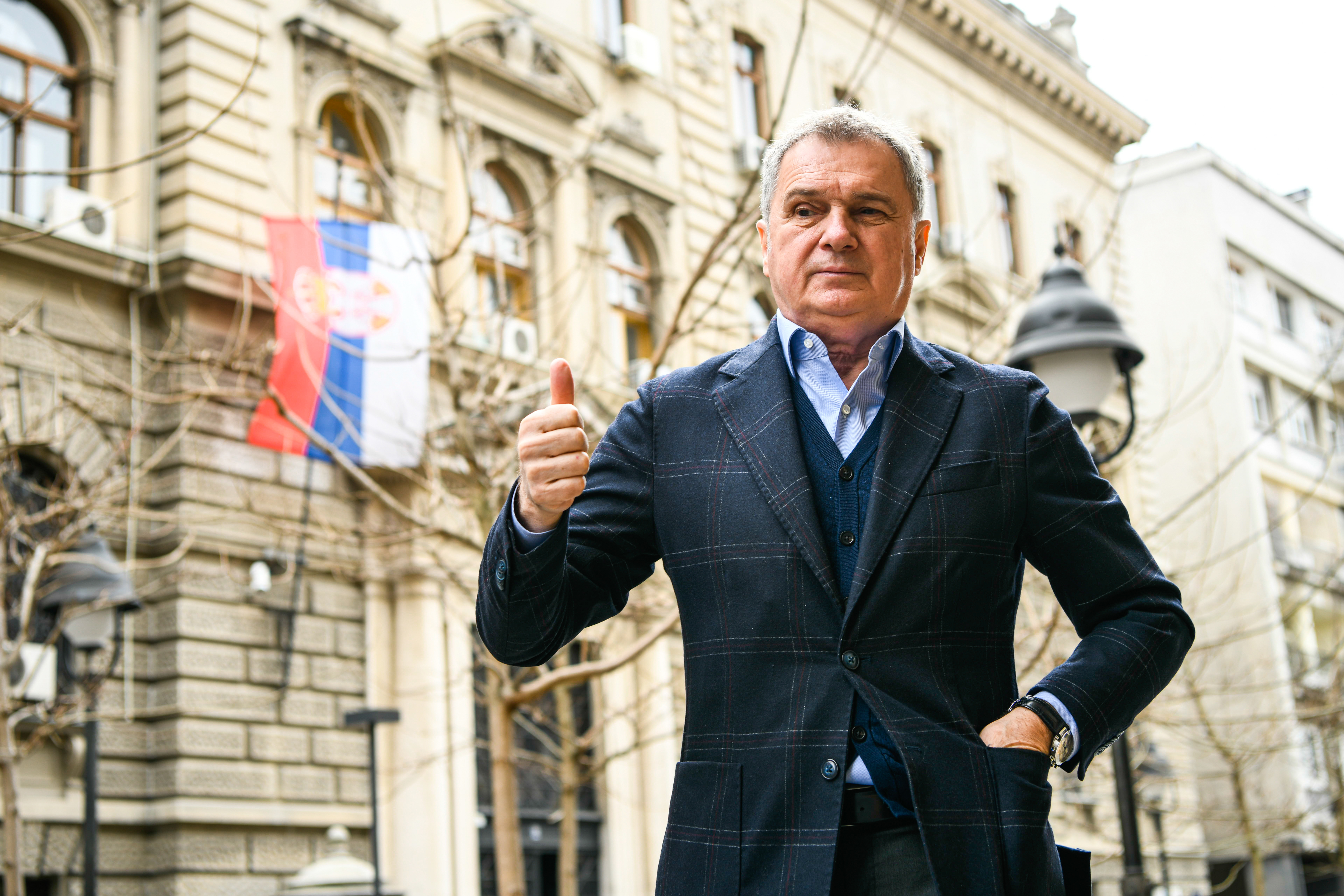 Beograd, 24.02.2020. Ljubiša Tumbaković, trener, intervju