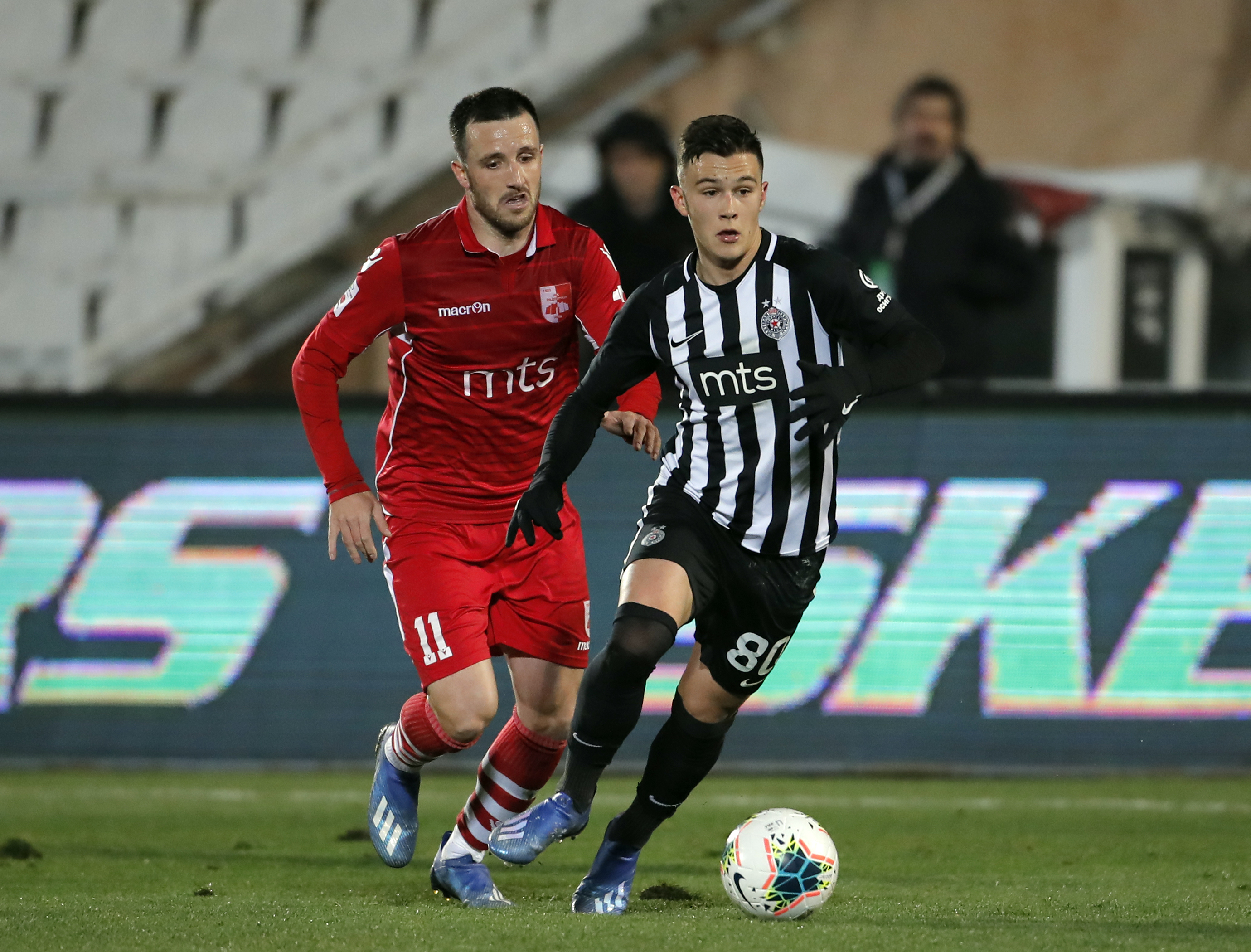 Filip Stevanovic Superliga Srbije Super Liga Partizan - Radnicki 7. Mart 2020. 7.3.2020. foto: Pedja Milosavljevic / STARSPORT