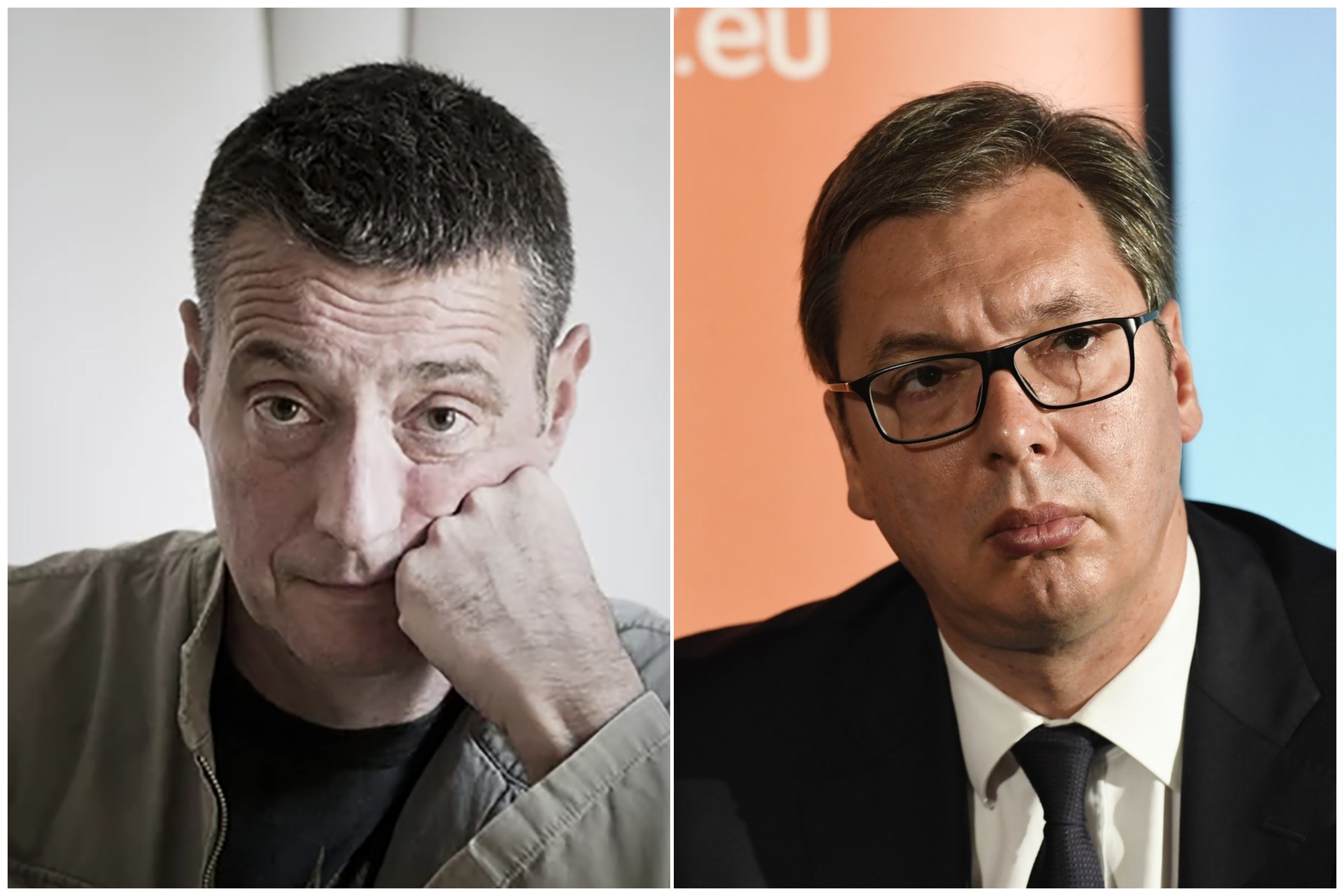 Srdjan Dragojevic i Aleksandar Vucic