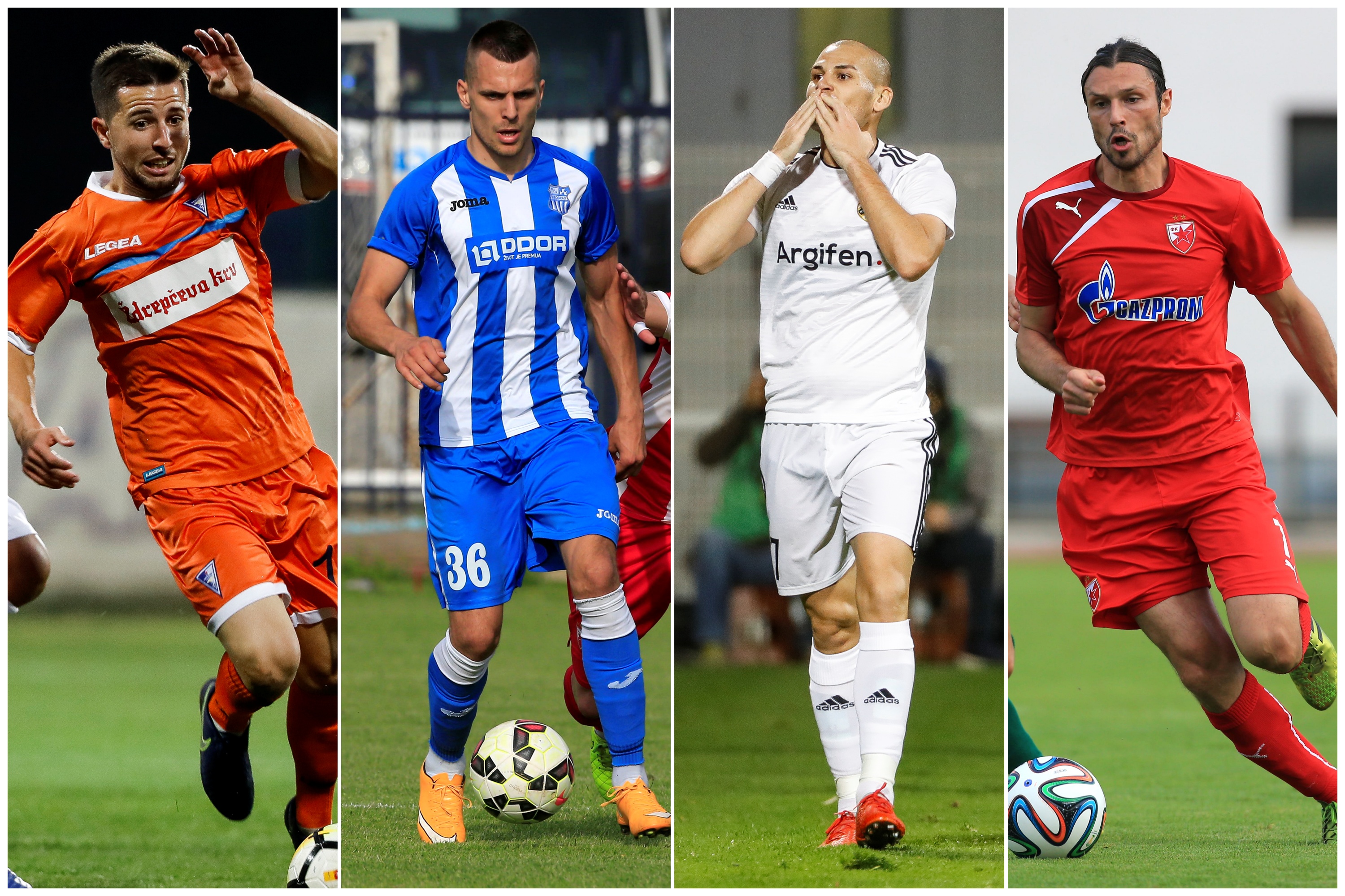 Ognjen Mudrinski, Đorđe Rakić, Nemanja Glavčić, Komnen Andrić