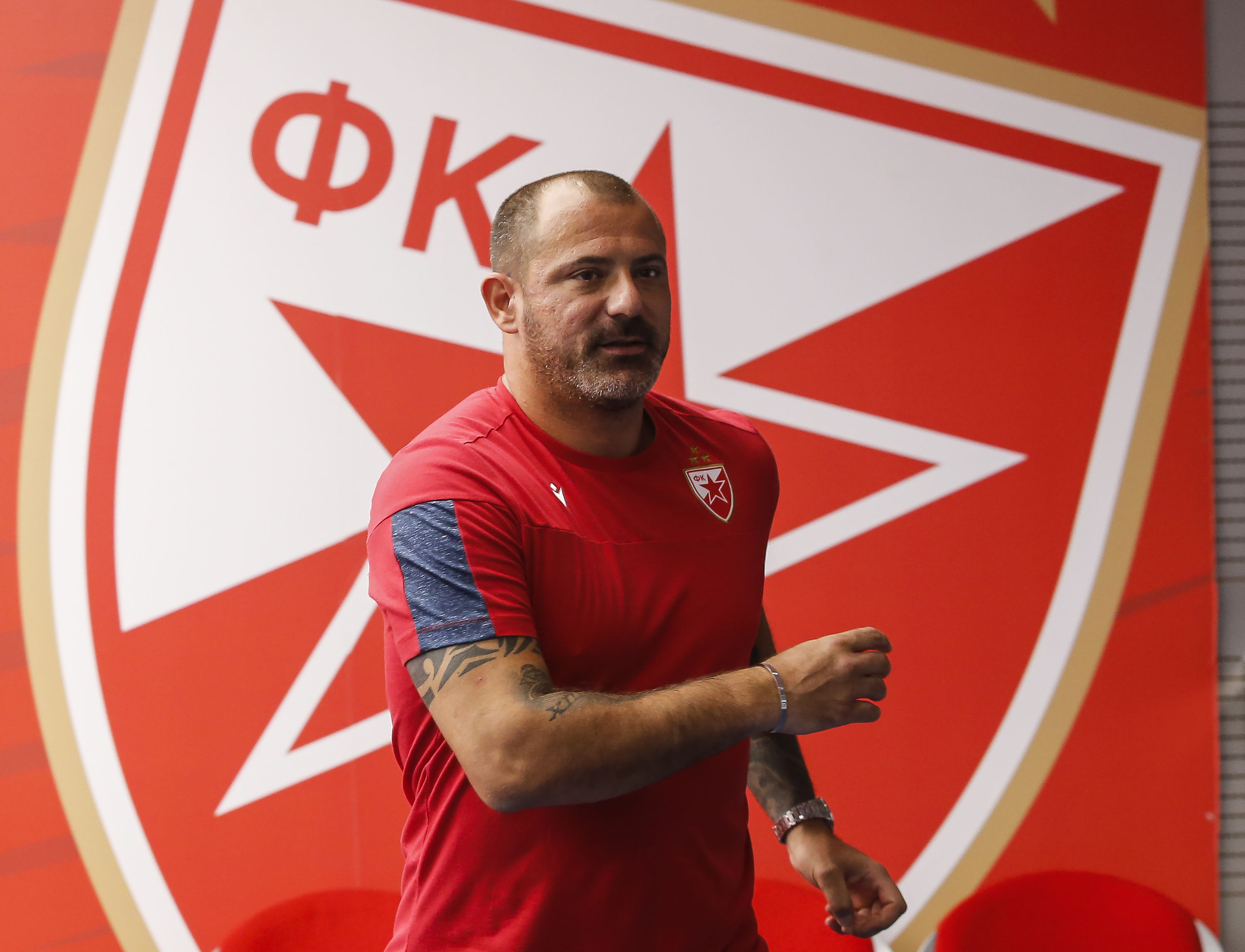 Fudbal-UEFA Champions League Qualification First Leg-head coach Dejan Stankovic Press Conference ahead match between Europa F.C
Beograd, 16.08.2020.
foto: Srdjan Stevanovic/Starsportphoto ©