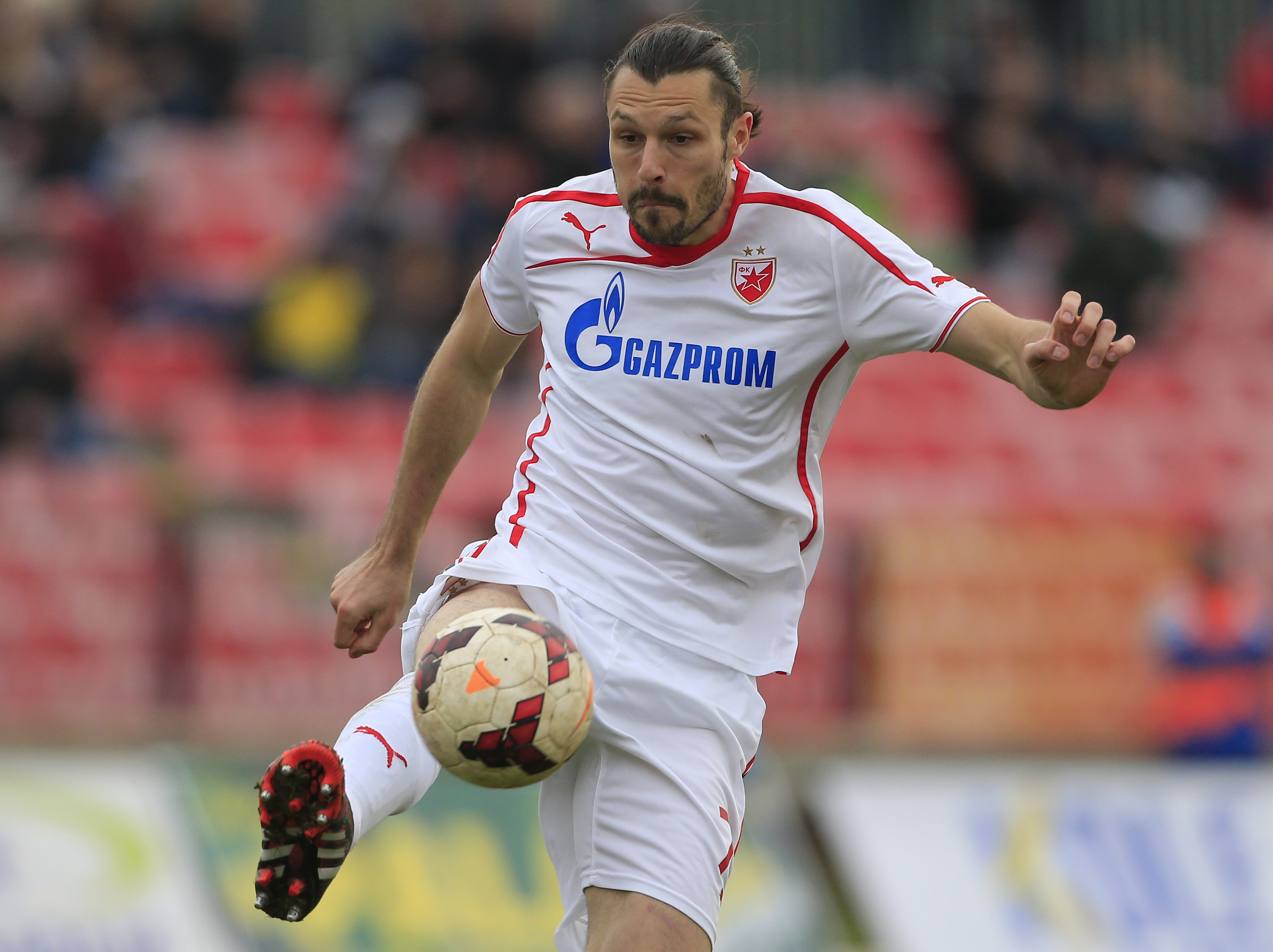 Fudbal Jelen Super League season 2014-2015
Radnicki Kg v Crvena Zvezda 
Djordje Rakic
Kragujevac, 22.11.2014.
foto: Srdjan Stevanovic/Starsportphoto©