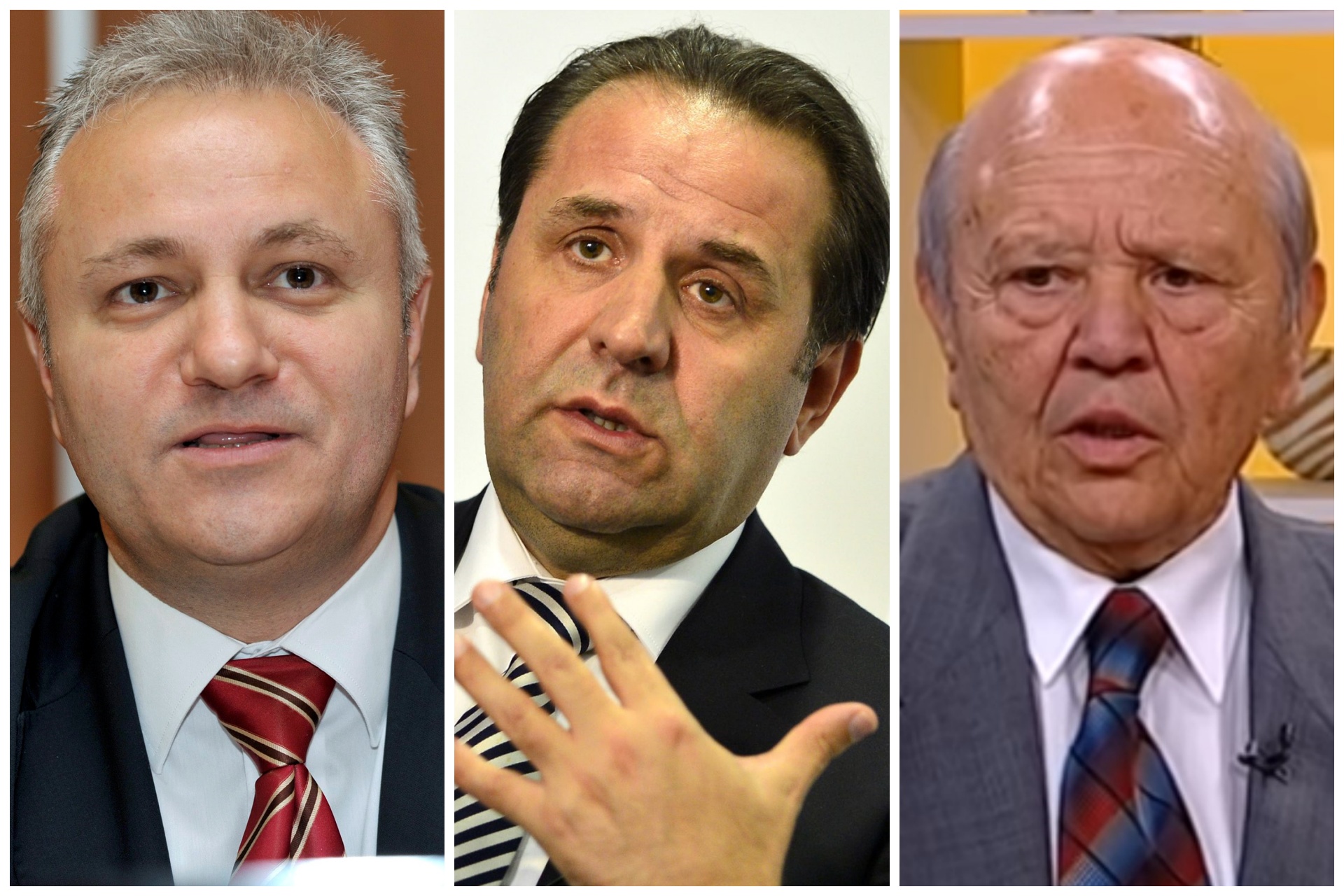 Mlađan Dinkić, Rasim Ljajić i Dobrivoje Budimirović Bidža