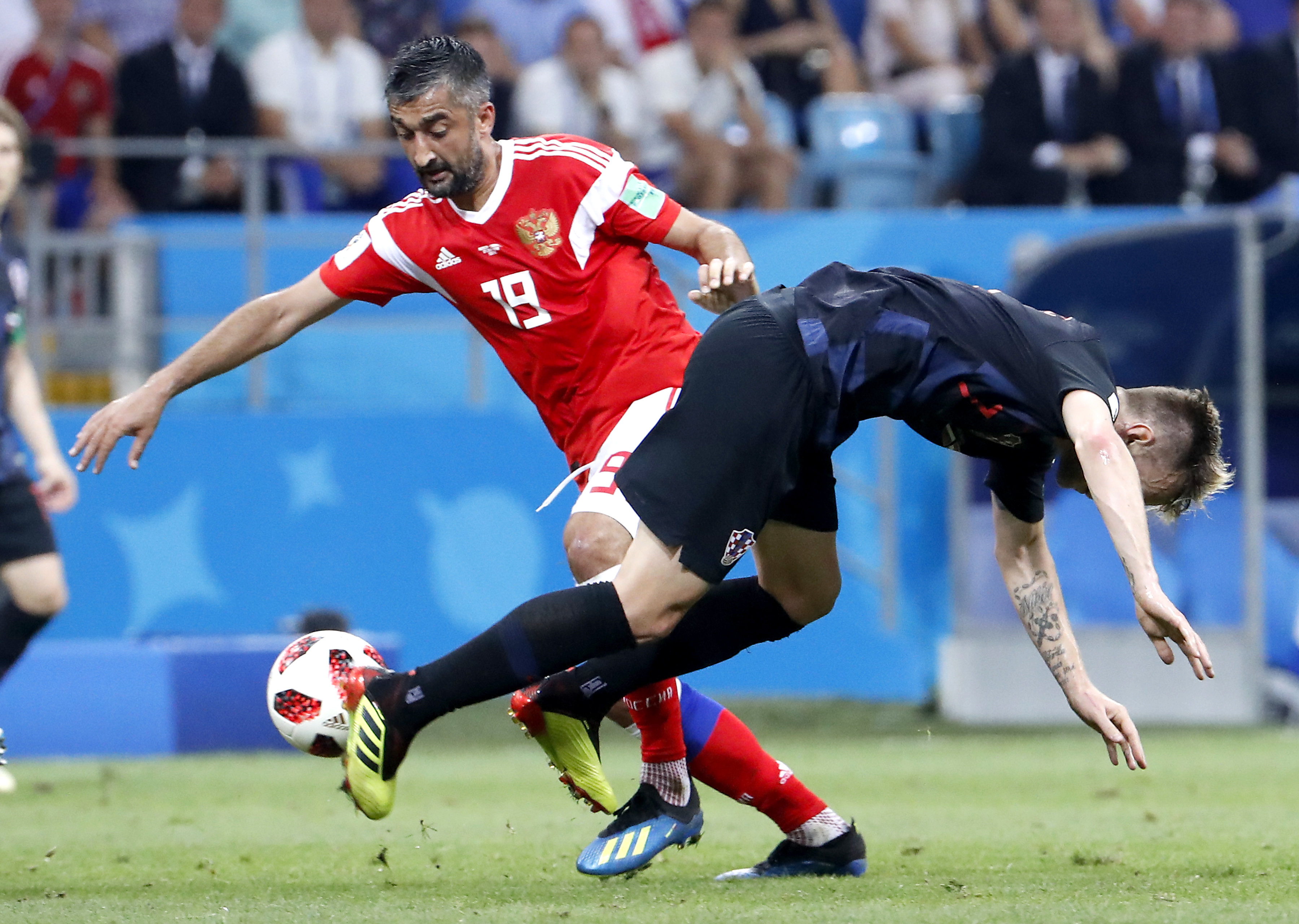 Quarter Final Russia vs Croatia