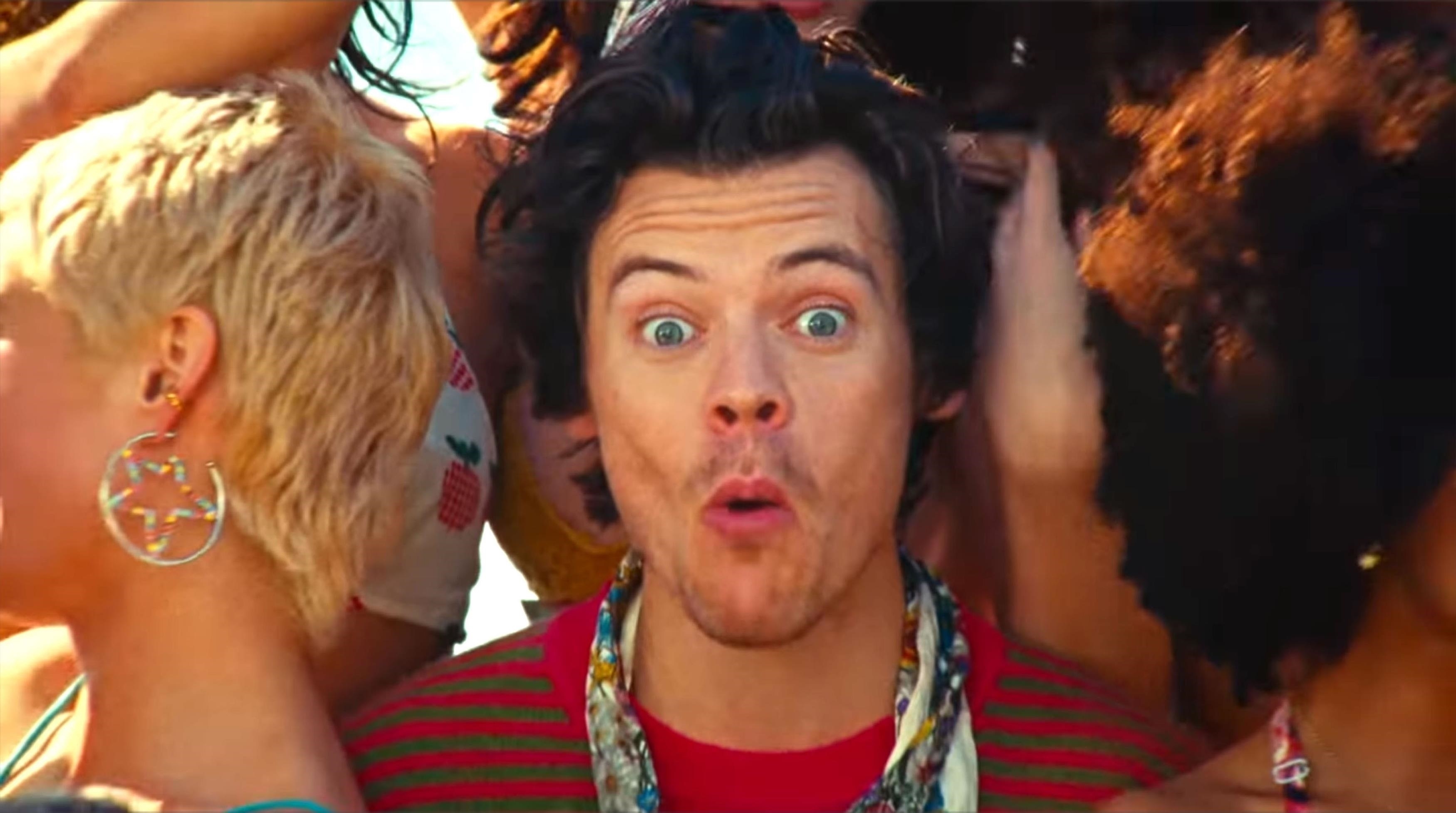 Harry Styles juices things up in sexy new video for his latest hit Watermelon Sugar