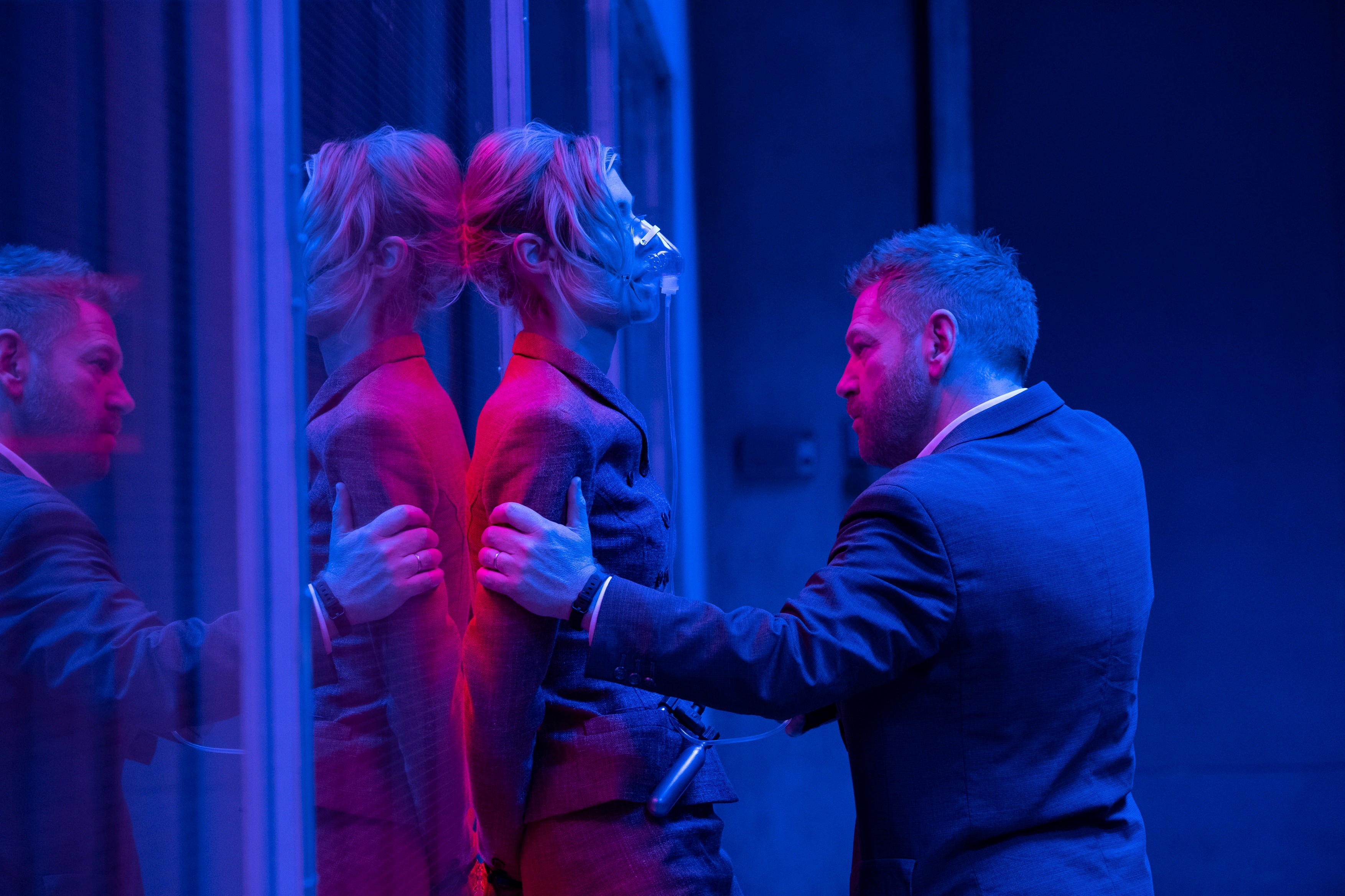 Elizabeth Debicki, Kenneth Branagh, "Tenet" (2020) Warner Bros.,Image: 556046199, License: Rights-managed, Restrictions: For Editorial Use Only, Model Release: no, Credit line: Melinda Sue Gordon / Hollywood Archive / Profimedia