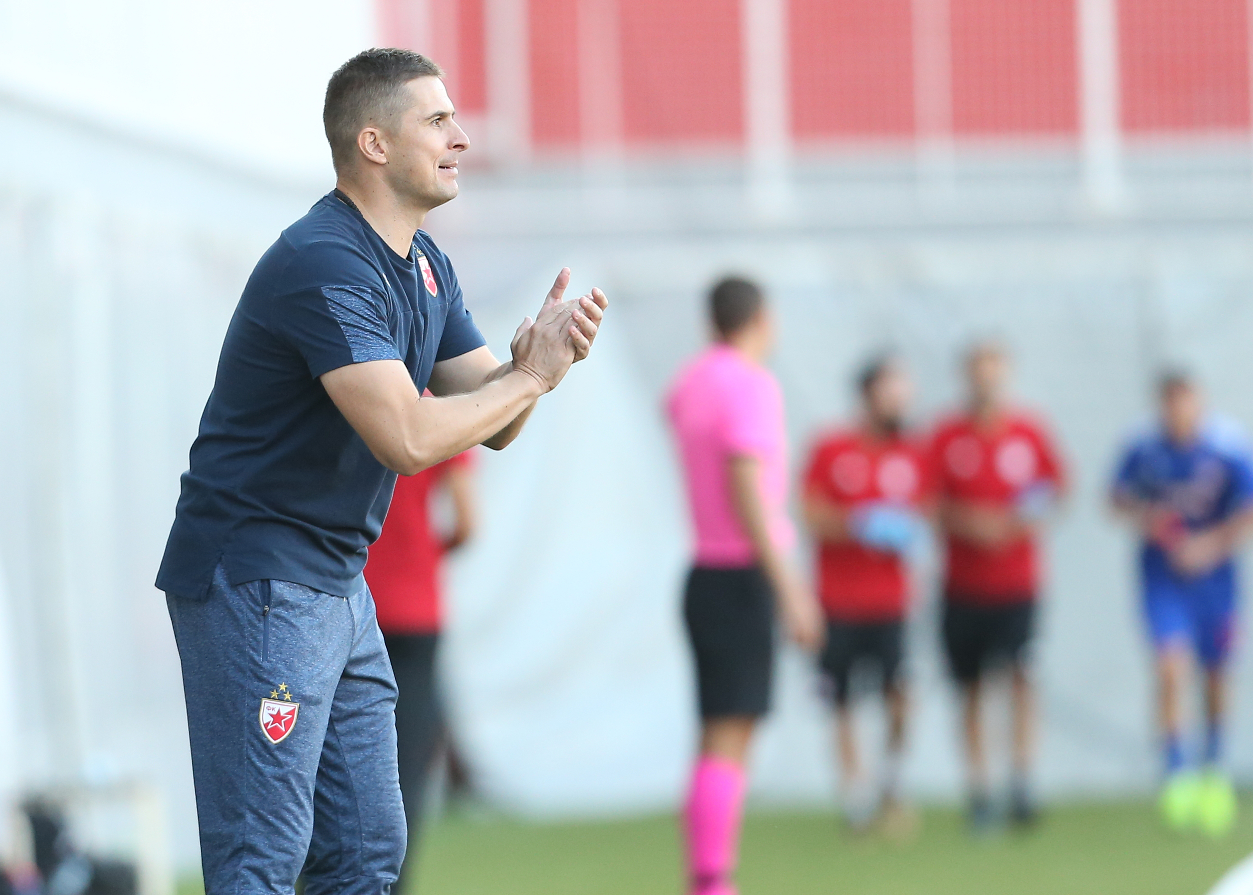 Slavoljub Đorđević trener omladinaca Zvezde, Foto : Marko Spasojevic/Starsportphoto.com