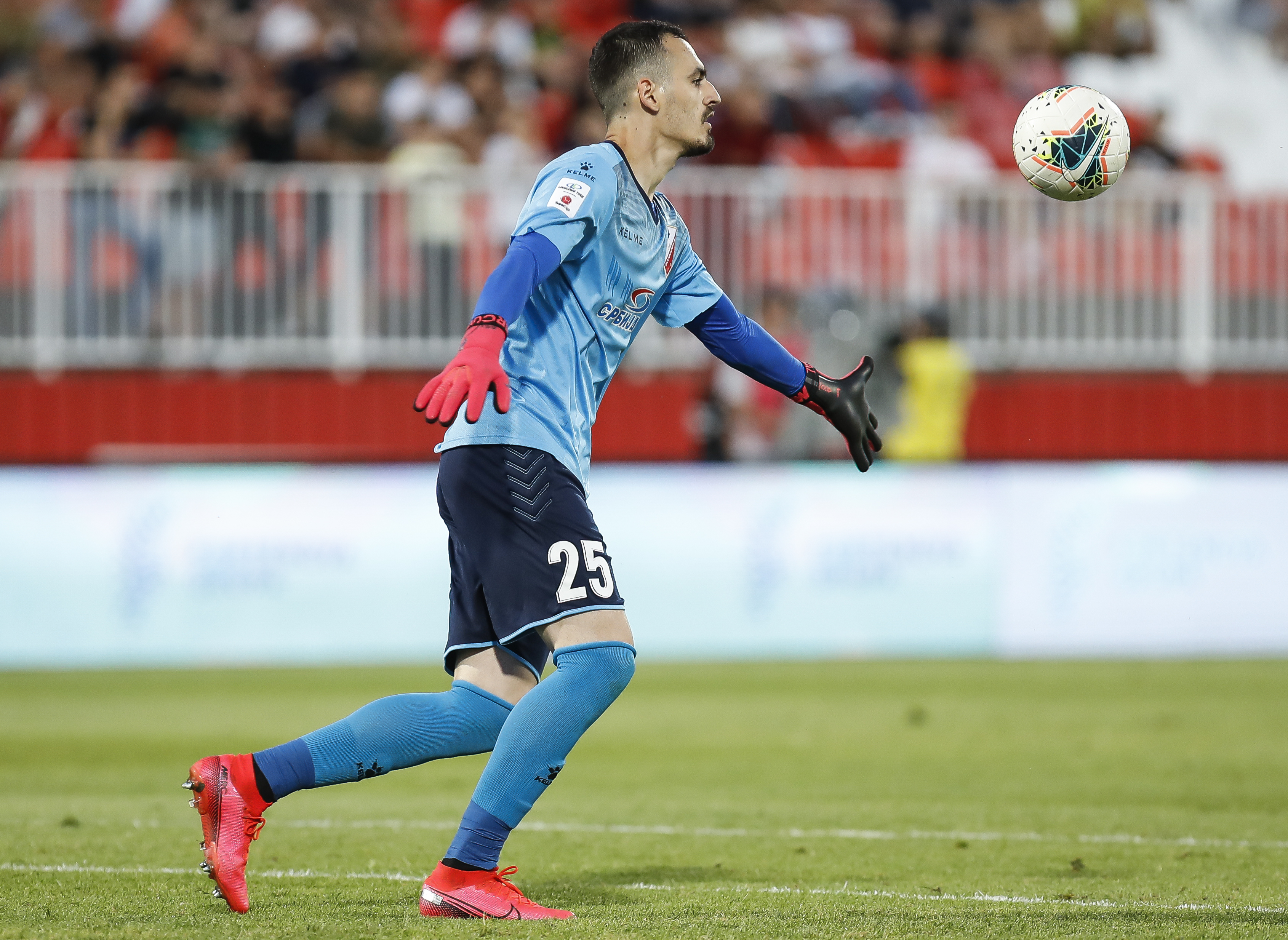 Fudbal Super League Season 2019-2020
Vojvodina v Partizan
goalkeeper Nikola Simic
Novi Sad, 19.06.2020.
foto: Srdjan Stevanovic/Starsportphoto ©