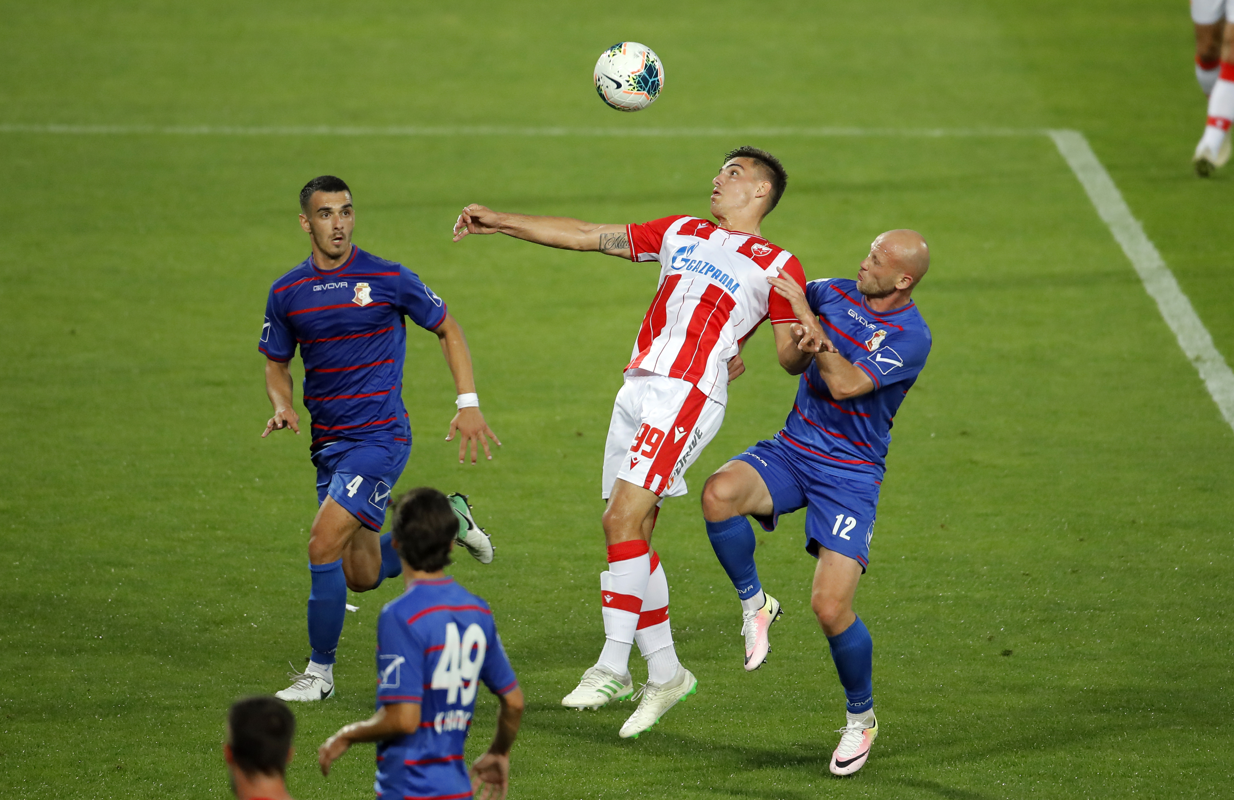 Strahinja Erakovic FK Crvena Zvezda - Napredak prijateljska trening utakmica 25. Jul 2020, 25.7.2020. Beograd Srbija
foto: Pedja Milosavljevic / STARSPORT