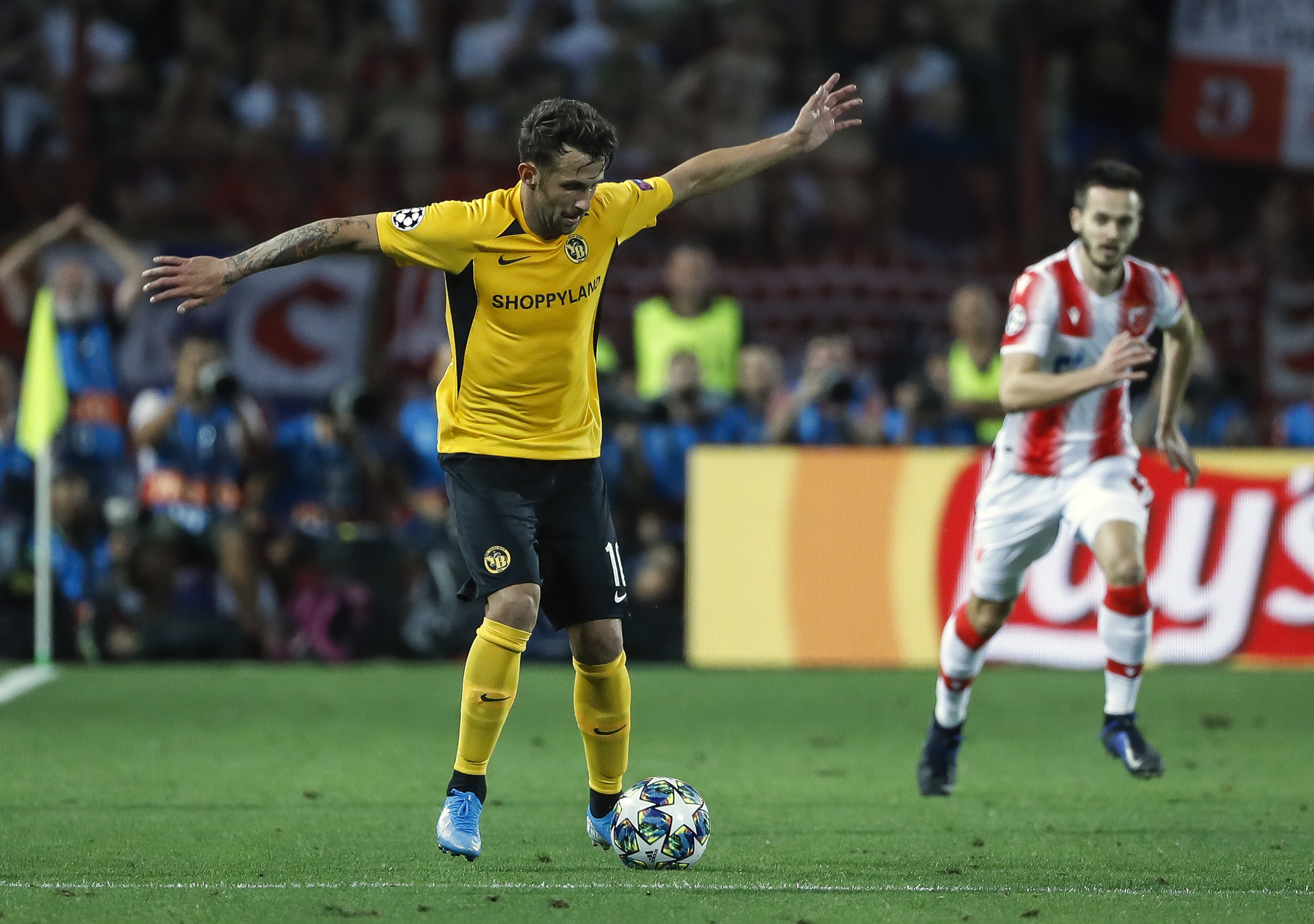 Crvena Zvezda v Young Boys - UEFA Champions League Play Off: Second Leg
