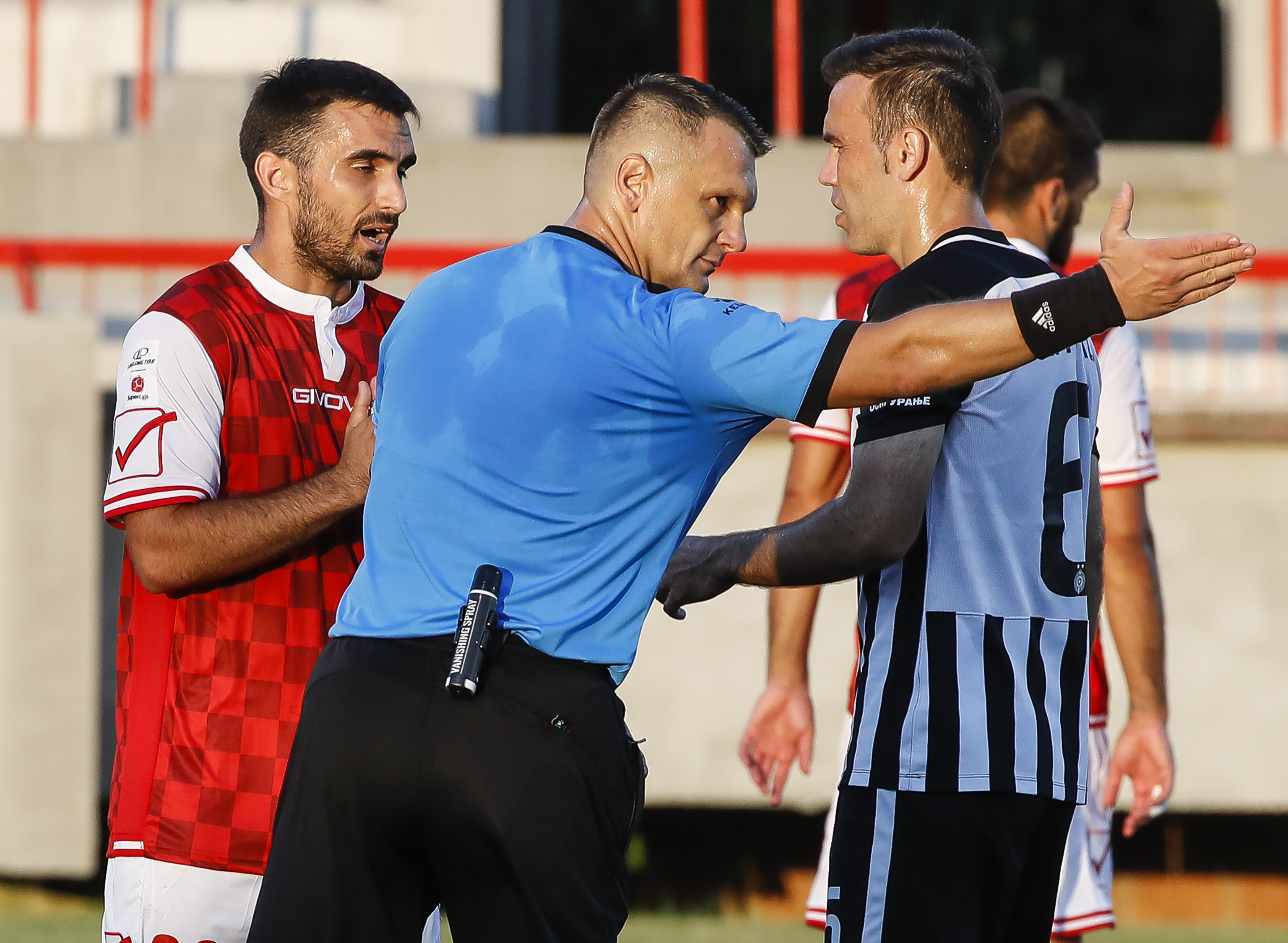Fudbal-LingLong Super Liga season 2020-2021
FK Napredak v FK Partizan
referee sudija Danilo Grujic
Krusevac, 01.08.2020.
foto: Srdjan Stevanovic/Starsportphoto ©