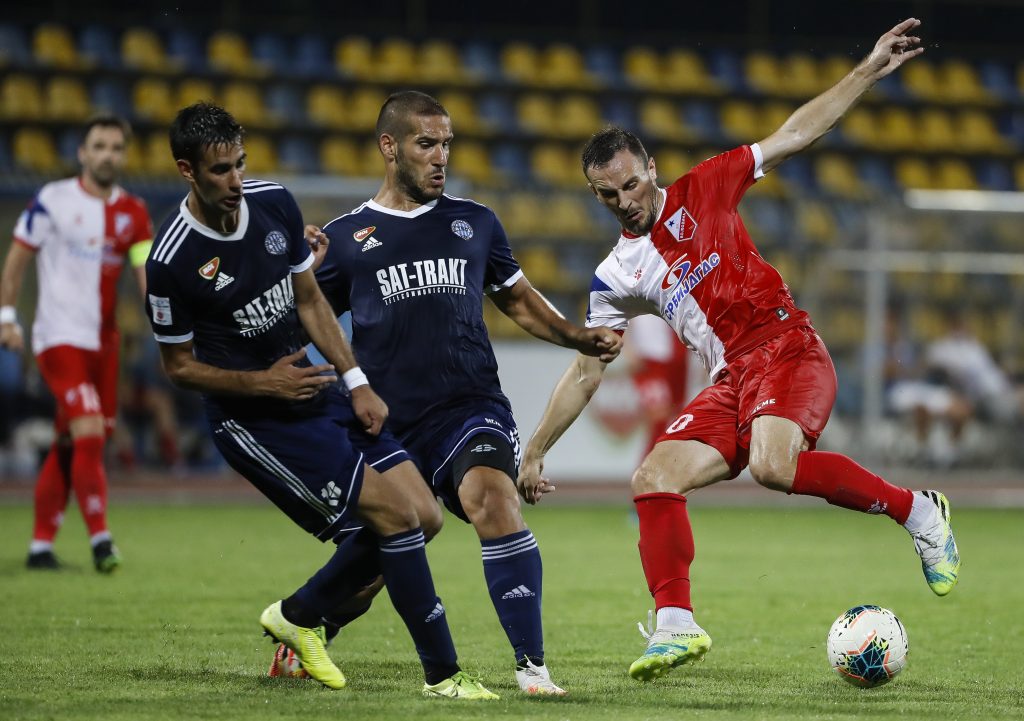Fudbal-LingLong Super Liga season 2020-2021
TSC v Vojvodina
Arandjel Stojkovic (R) and Nenad Lukic
Senta, 31.07.2020.
foto: Srdjan Stevanovic/Starsportphoto ©