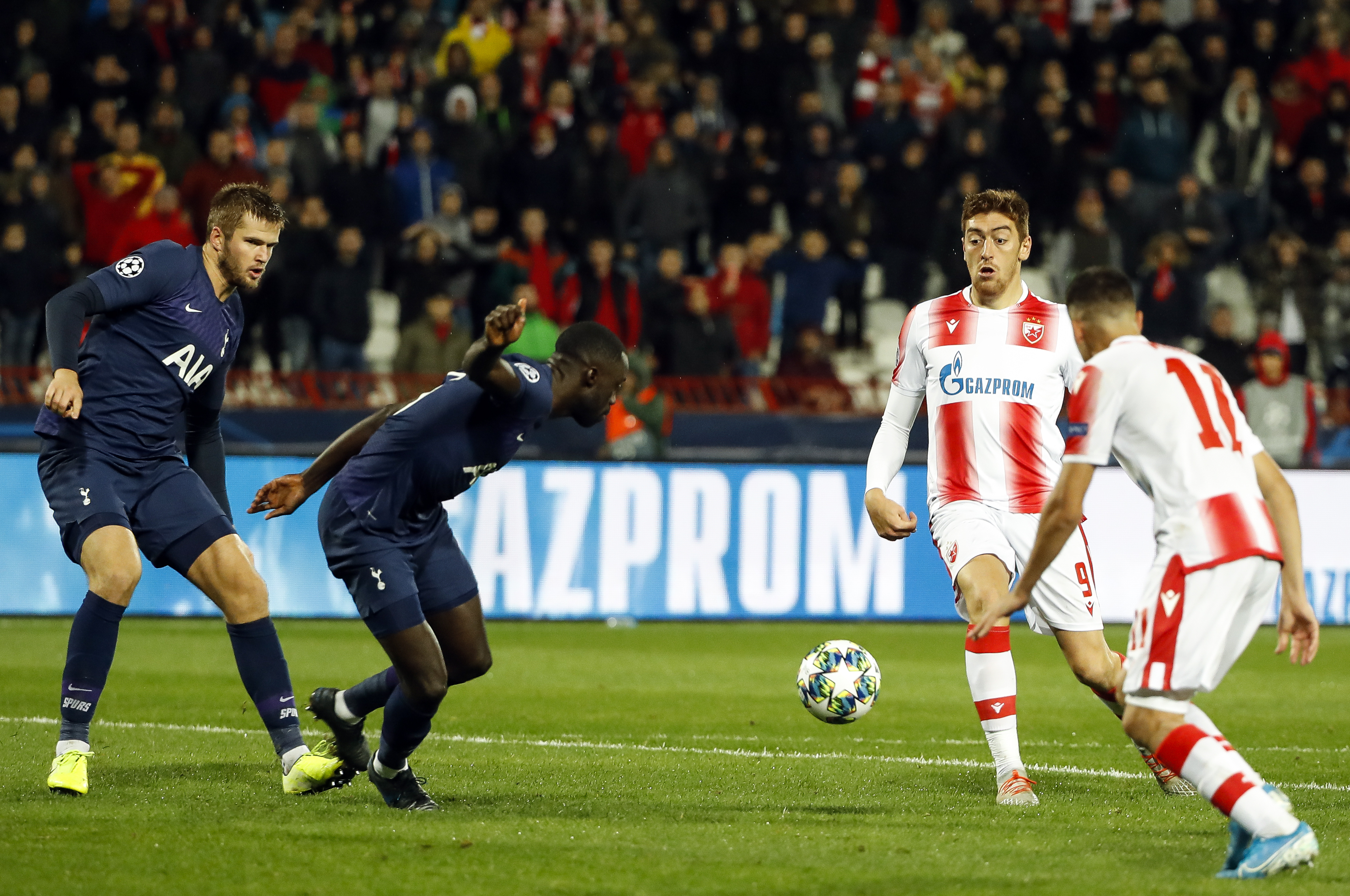 Crvena Zvezda v Tottenham Hotspurs-Champions League