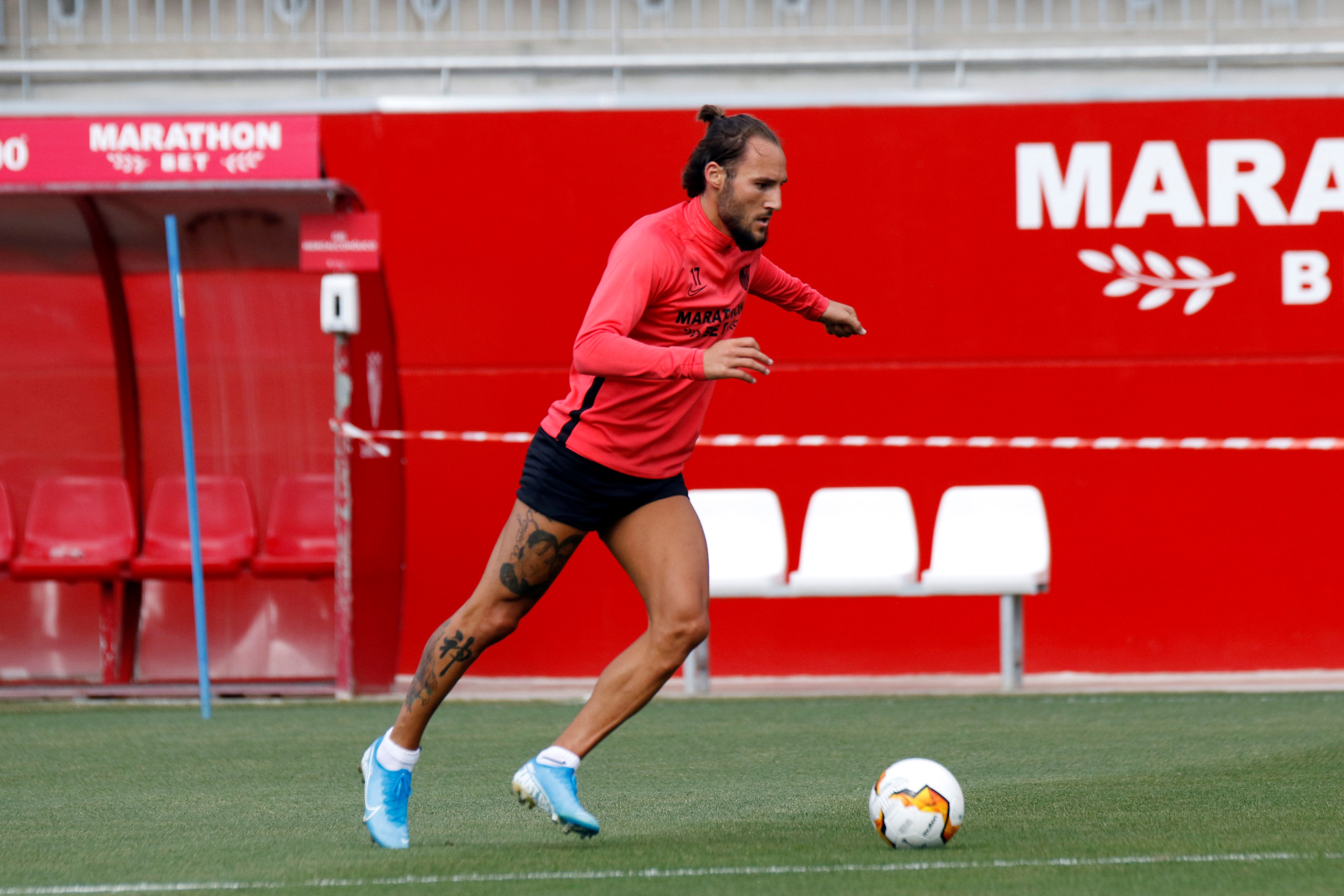 Sevilla FC first training session amid coronavirus pandemic