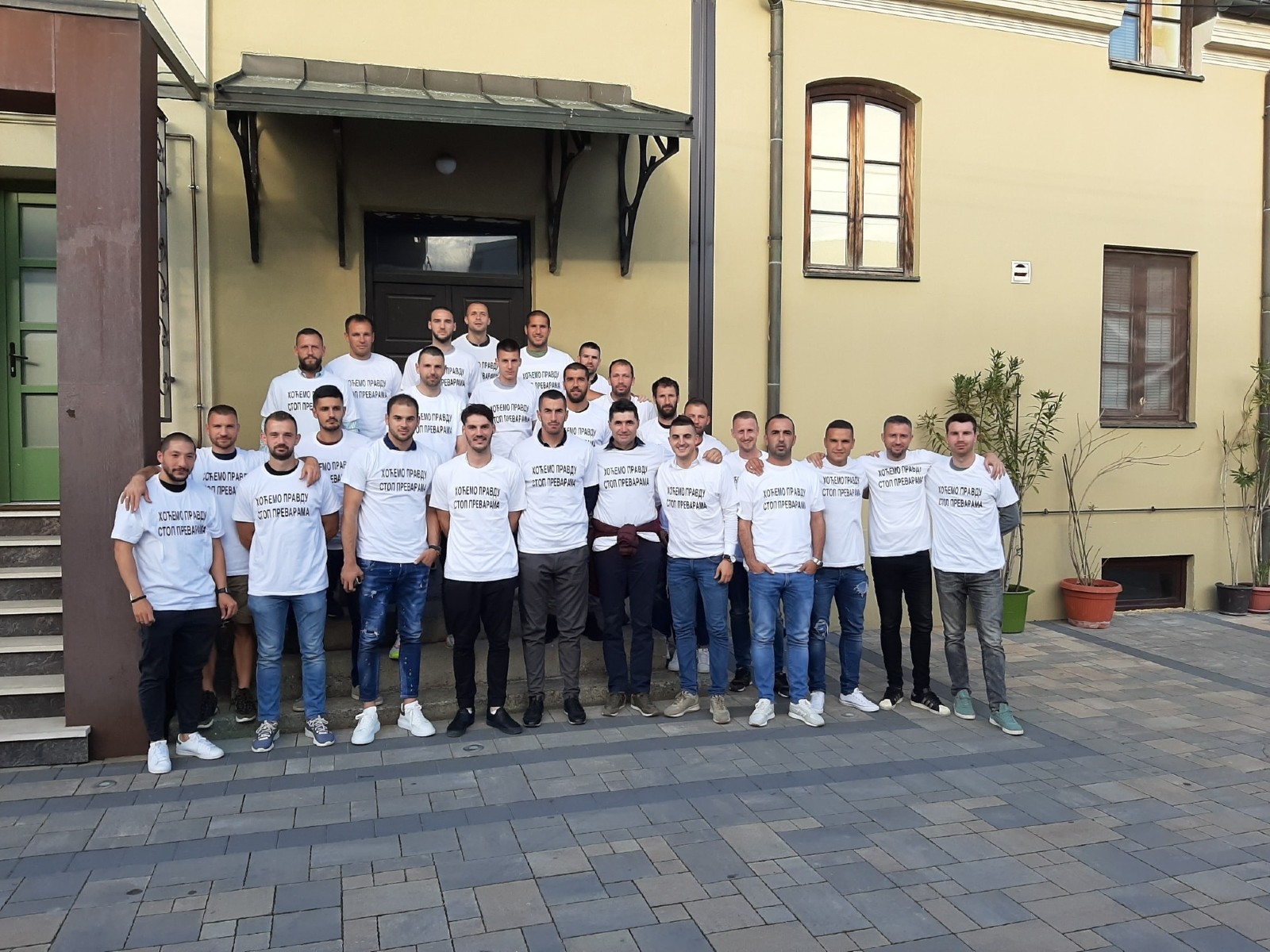 Foto: Facebook/Sindikat profesionalnih fudbalera Nezavisnost