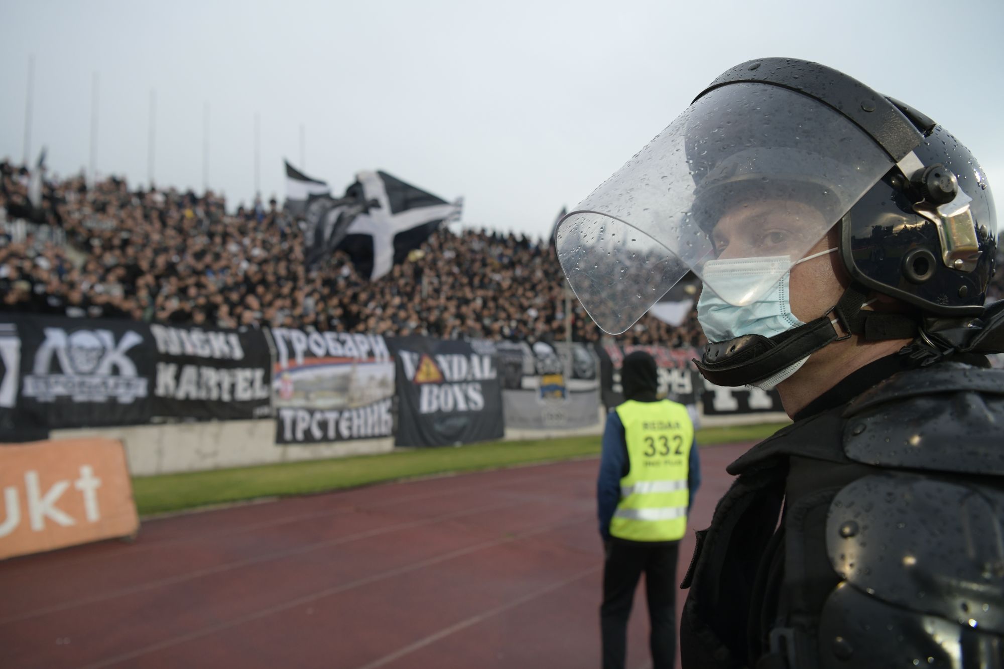 Beograd 10.06.2020. Derbi, Crvena Zvezda, Partizan, policija, žandarmerija, navijači Foto: Goran Srdanov/Nova.rs