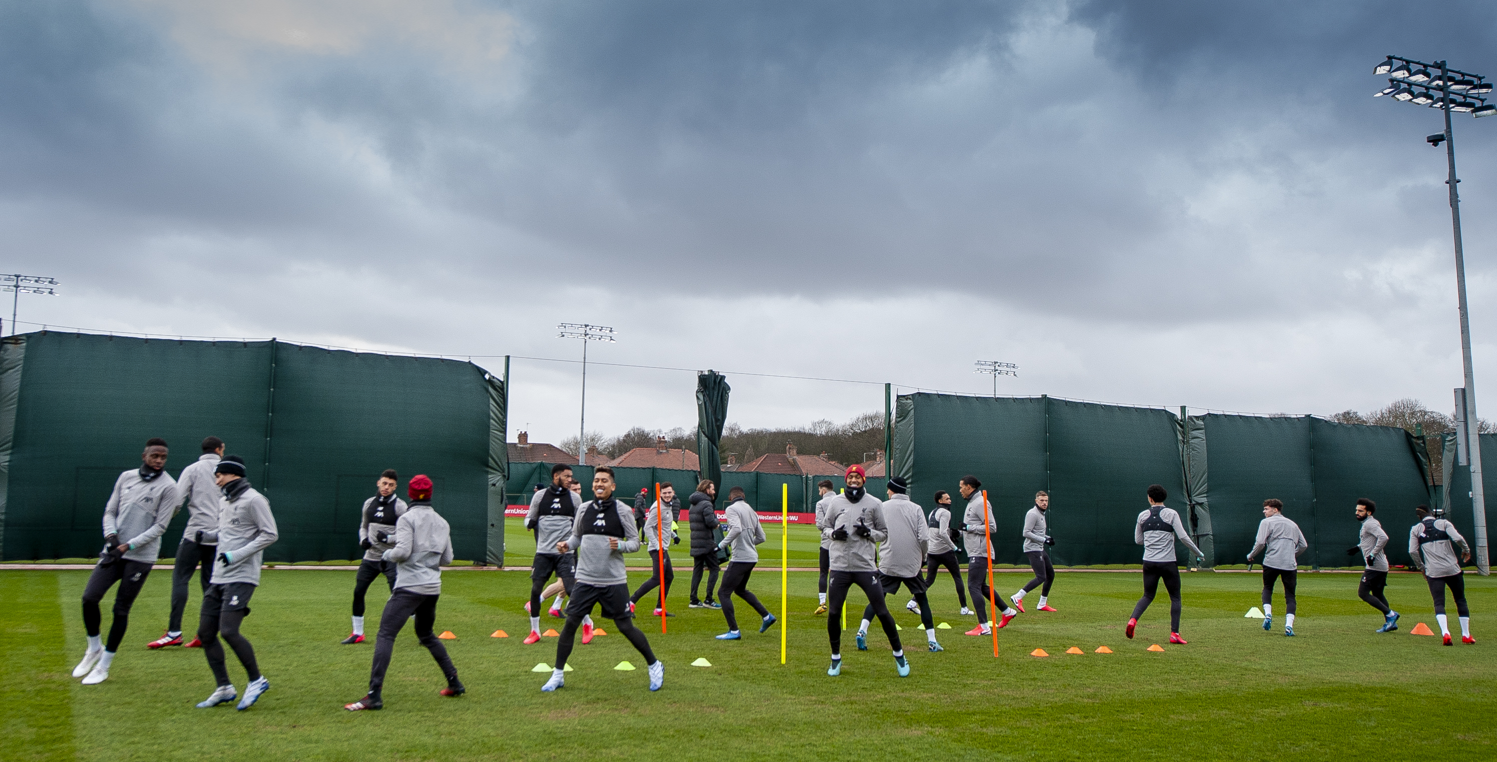 Liverpul trening, Foto: EPA-EFE/PETER POWELL