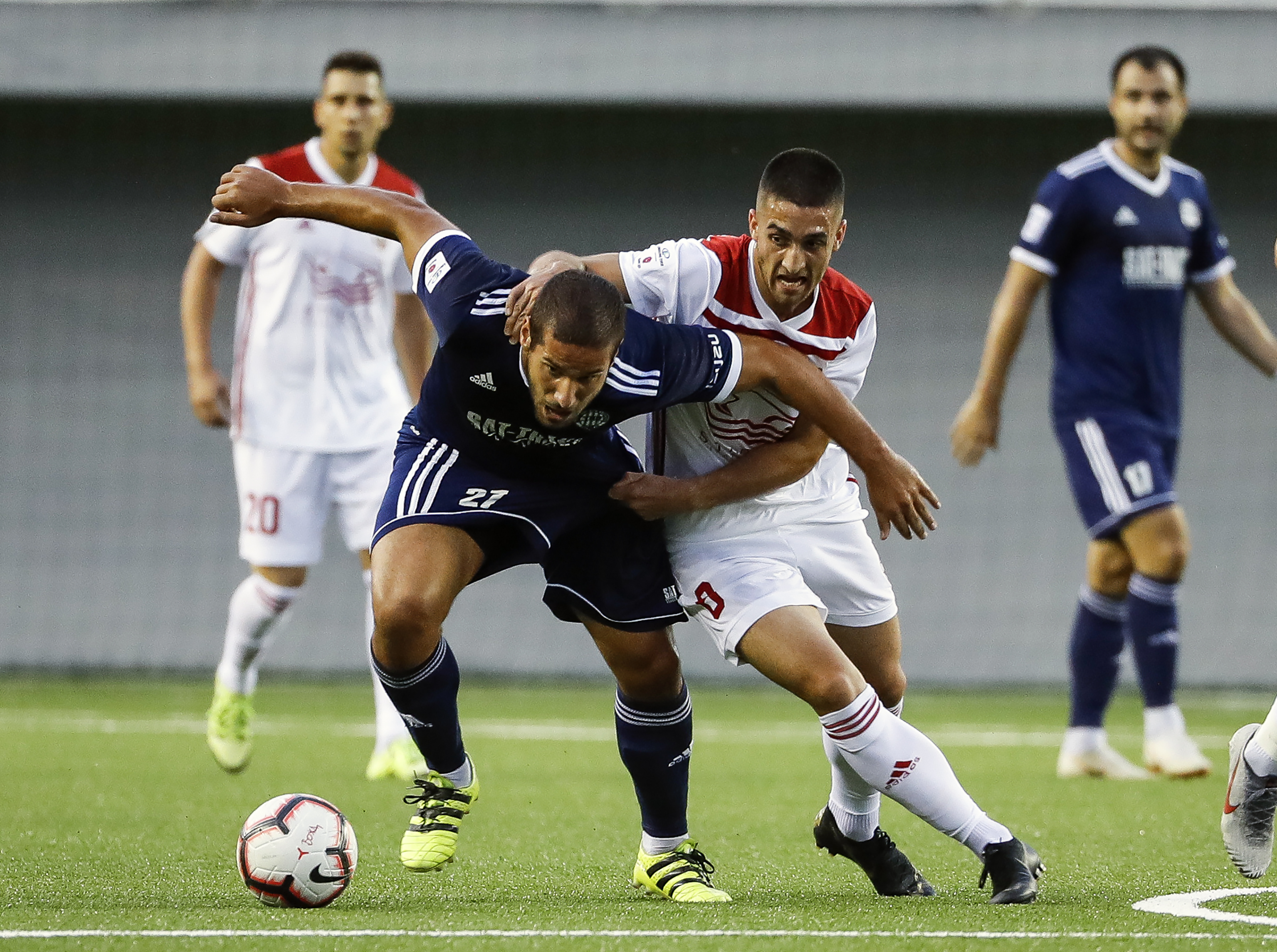 Fudbal Super League Season 2019-2020
Vozdovac v TSC Backa Topola
Nenad Lukic (L) and Strahinja Karisic
Beograd, 19.07.2019.
foto: Srdjan Stevanovic/Starsportphoto ©