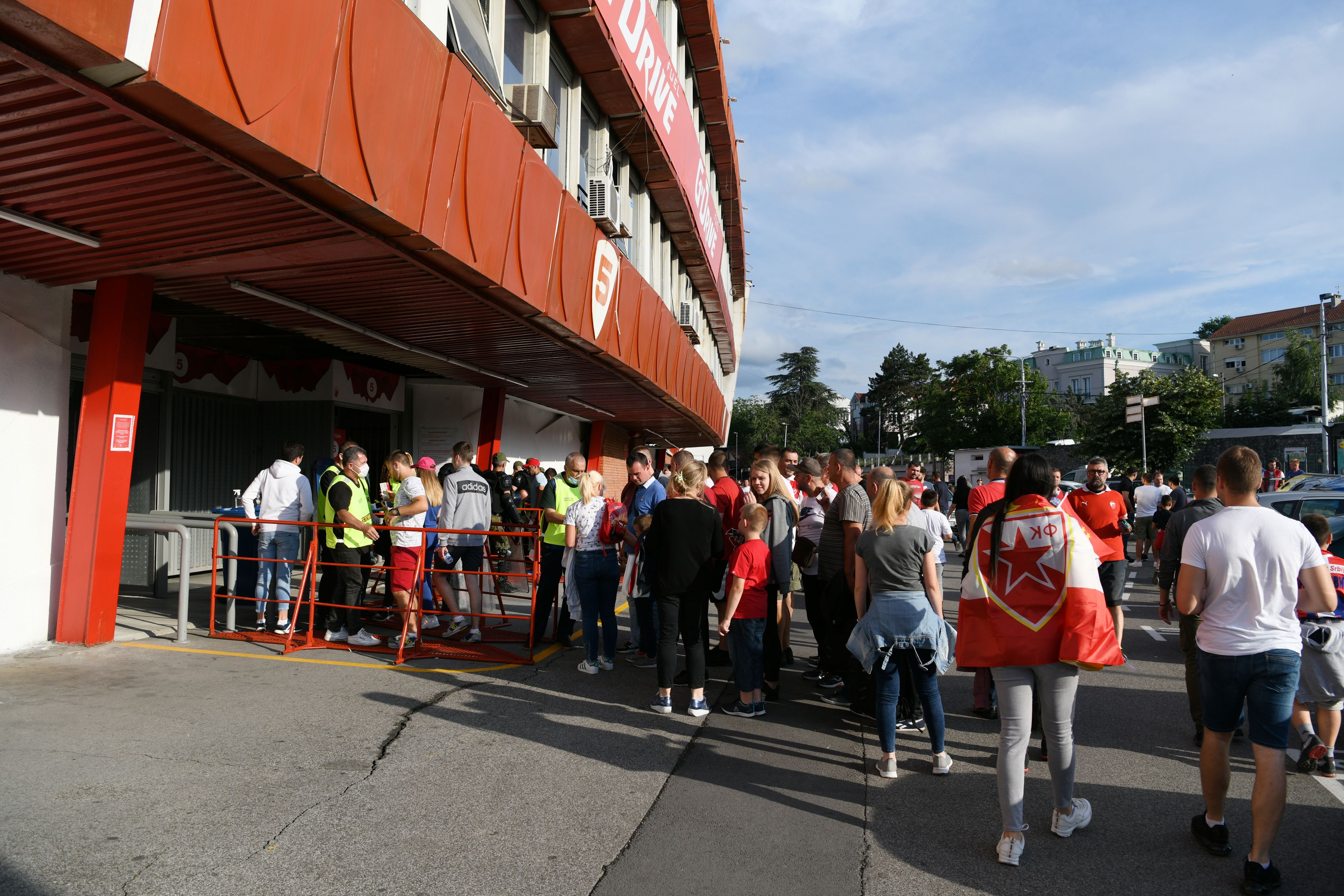 Beograd 20.06.2020. Crvena Zvezda, Proleter, utakmica, stadion Marakana, stadion Rajko Mitić Foto: Filip Krainčanić/Nova.rs