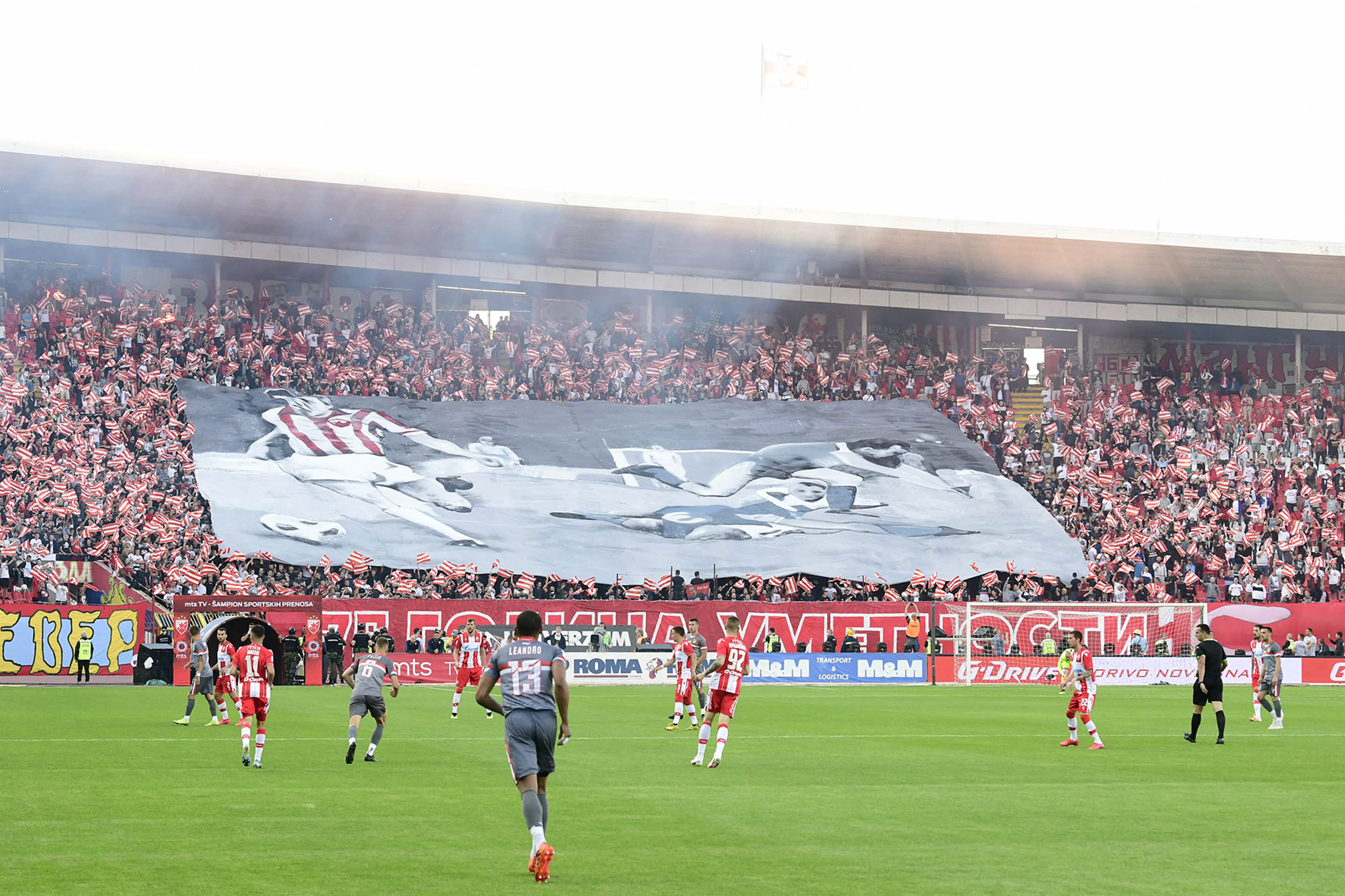 Beograd 20.06.2020. Crvena Zvezda, Proleter, utakmica, stadion Marakana, stadion Rajko Mitić Foto: Goran Srdanov/Nova.rs