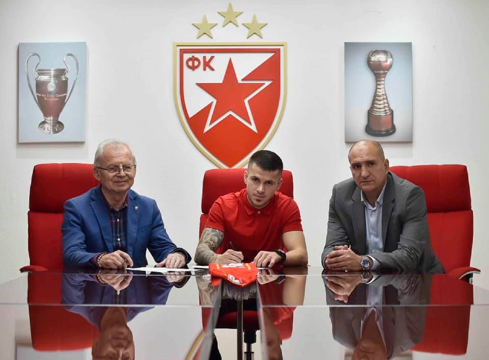 Srđan Spiridonović 
Foto: FK Crvena zvezda/Facebook