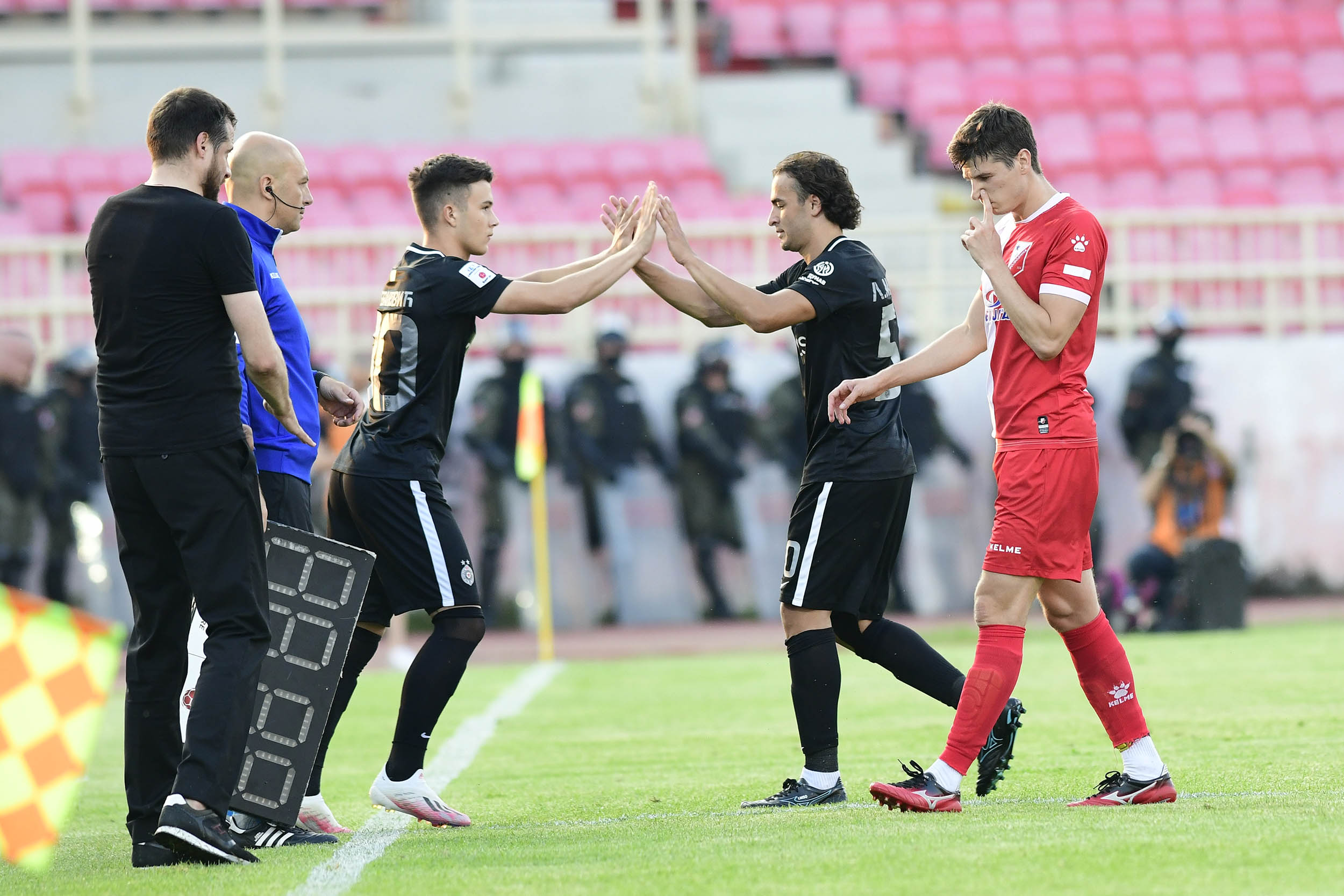 Nis 24. jun 2020. Finale Kupa Srbije Vojvodina Partizan fudbal Foto:Goran Srdanov/Nova.rs