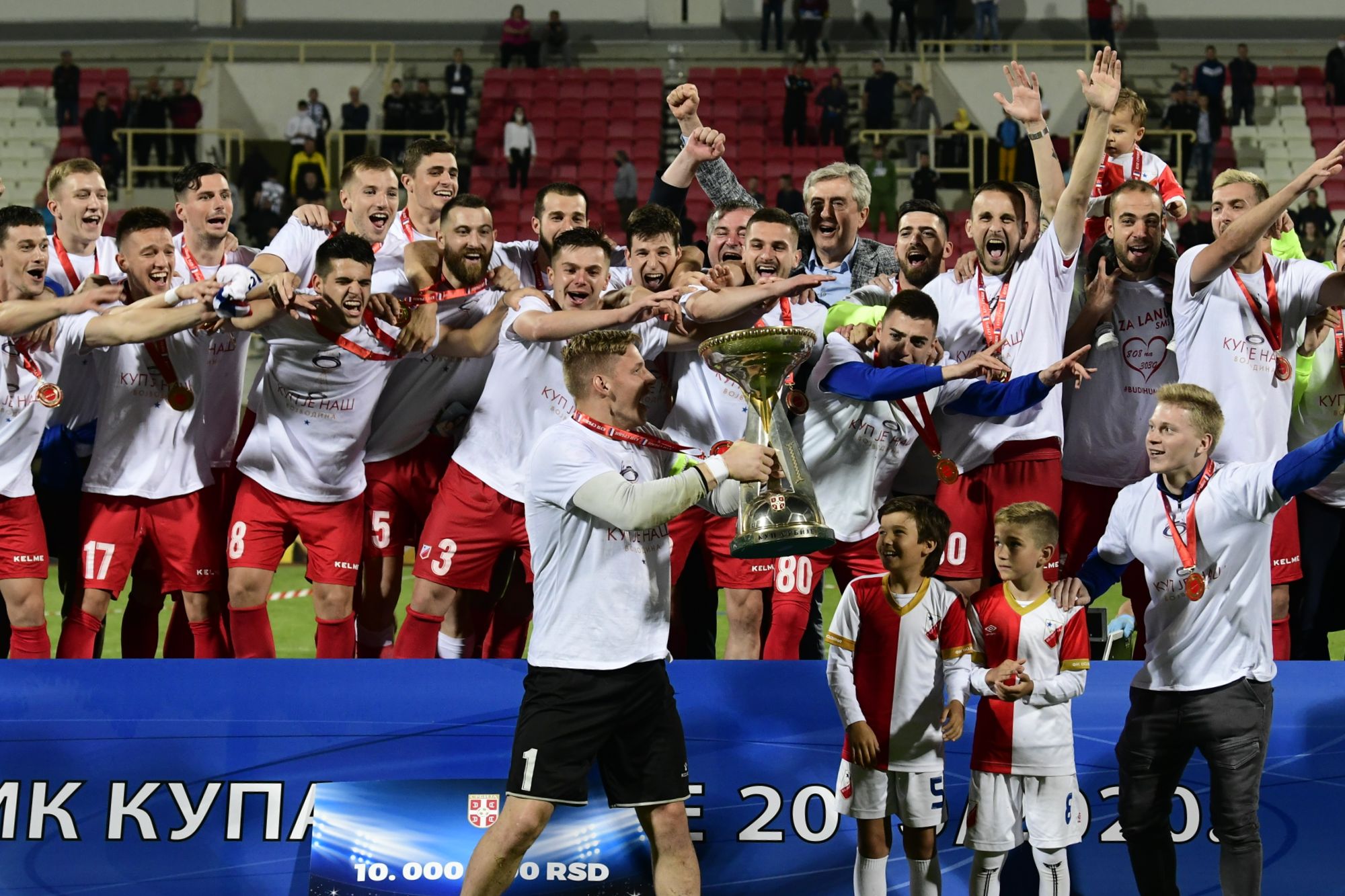 Nis 24. jun 2020. Finale Kupa Srbije Vojvodina Partizan fudbal Foto:Goran Srdanov/Nova.rs