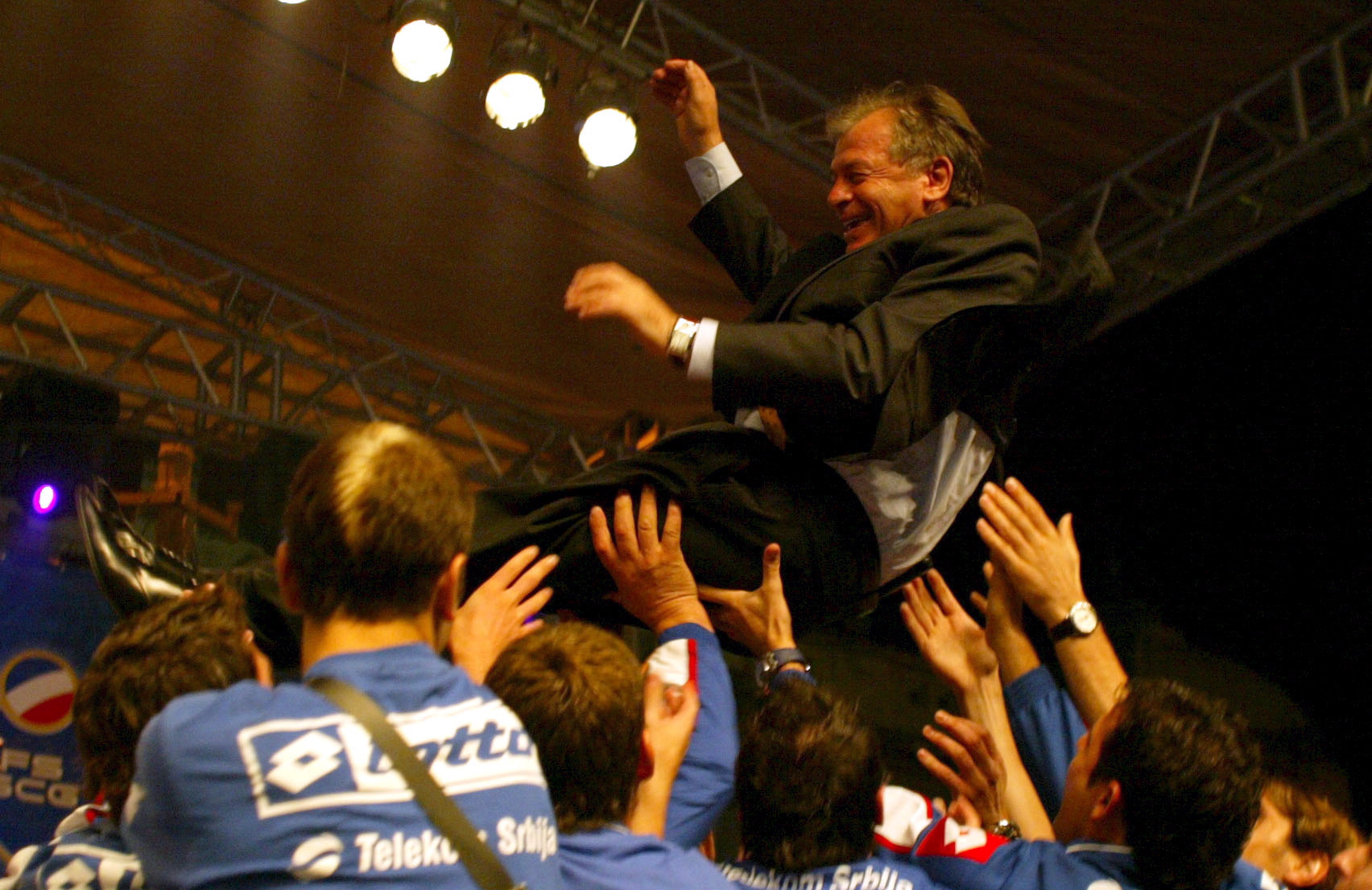 SERB TEAM CELEBRATES WORLD CUP QUALIFICATION