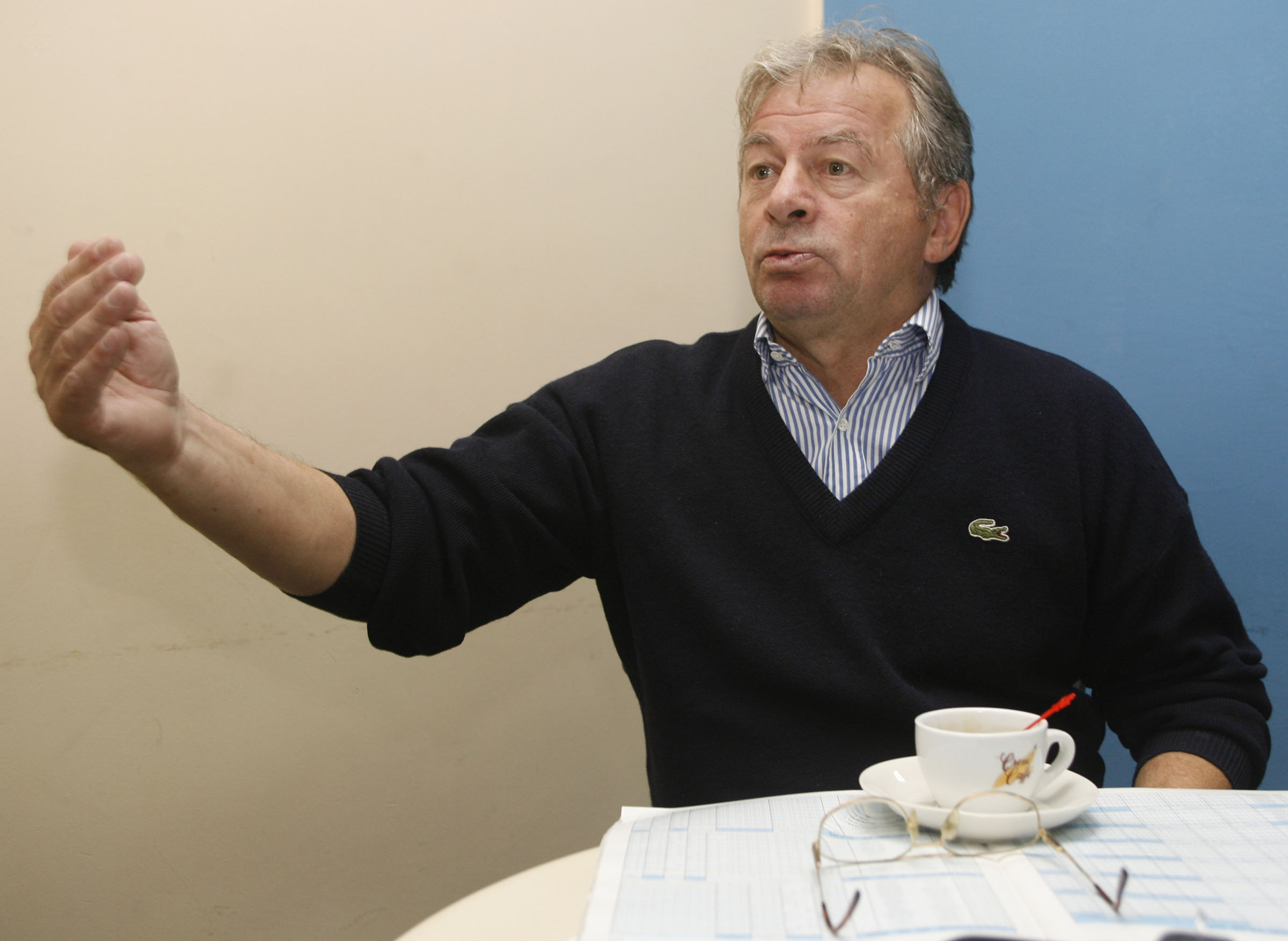 Fudbal.Ilija Petkovic, ex-national head coach of Serbia.Beograd, 05.09.2007..foto: Srdjan Stevanovic