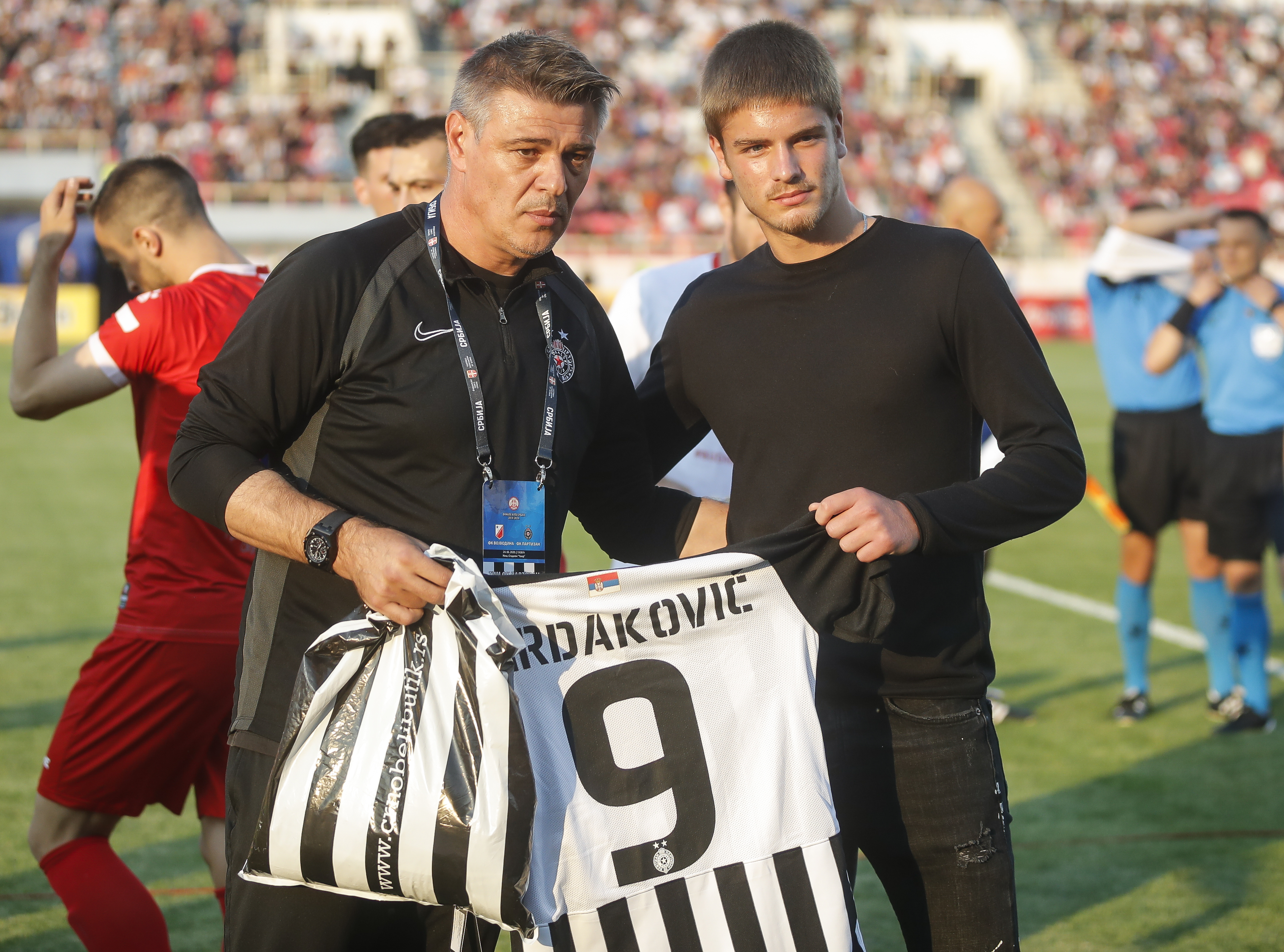 Fudbal Kup Srbije Final-Finale Season 2019-2020
Vojvodina v Partizan
head coach Savo Milosevic (L)
Nis, 24.06.2020.
Foto: Starsportphoto ©