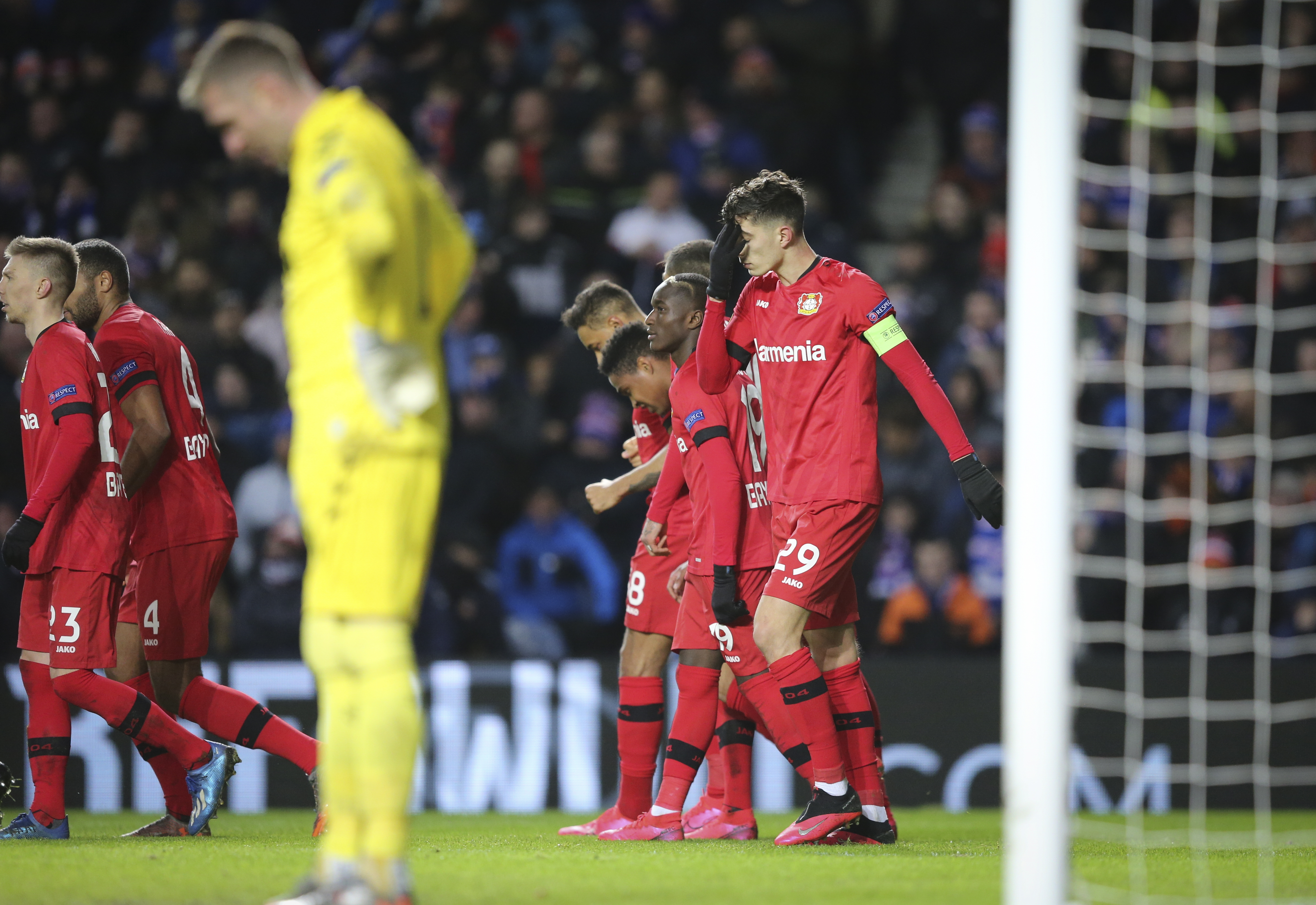 Glasgow Rangers vs Bayer Leverkusen