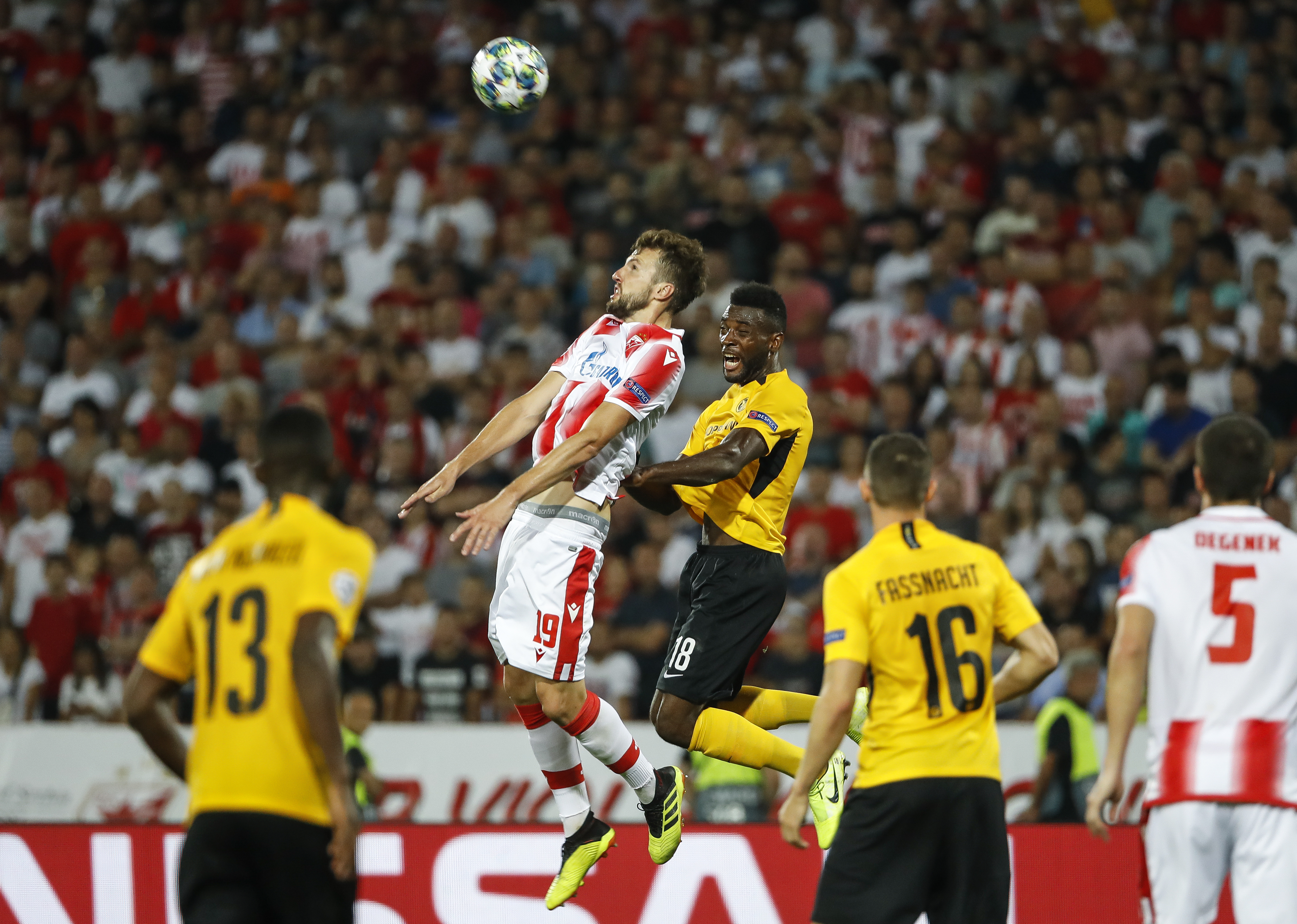 Crvena Zvezda v Young Boys - UEFA Champions League Play Off: Second Leg