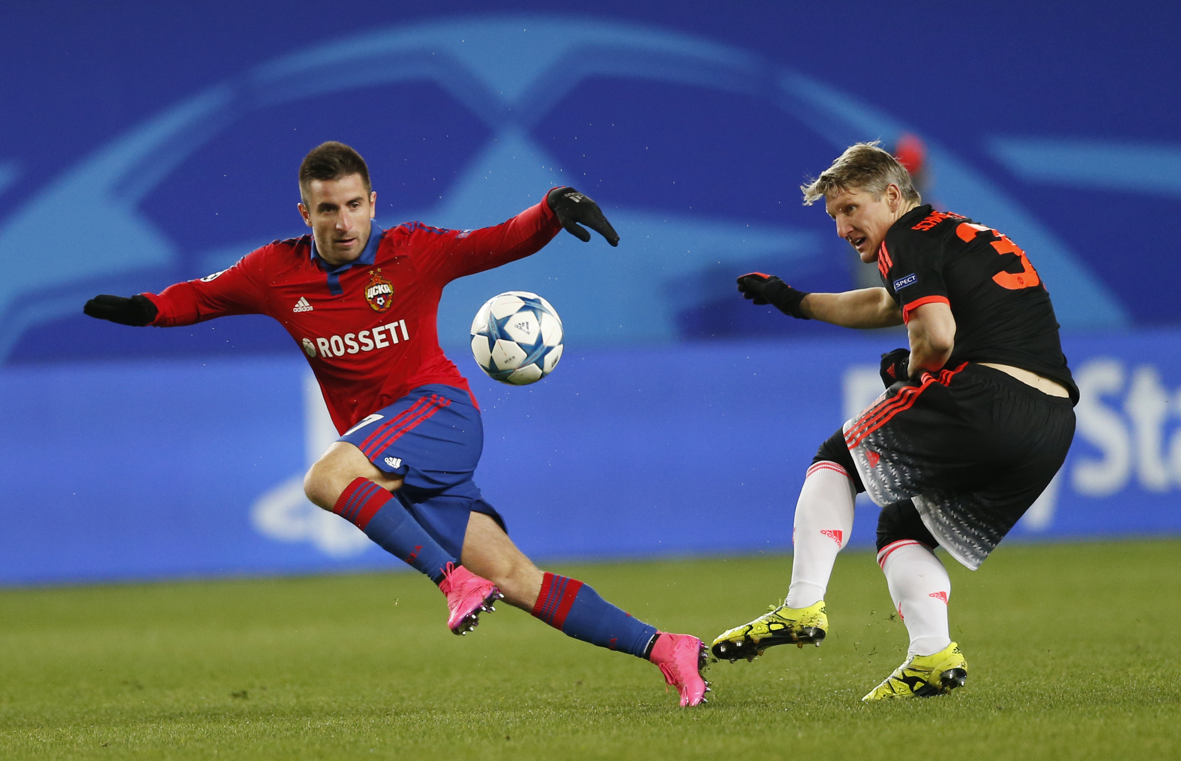 CSKA Moscow vs Manchester United.