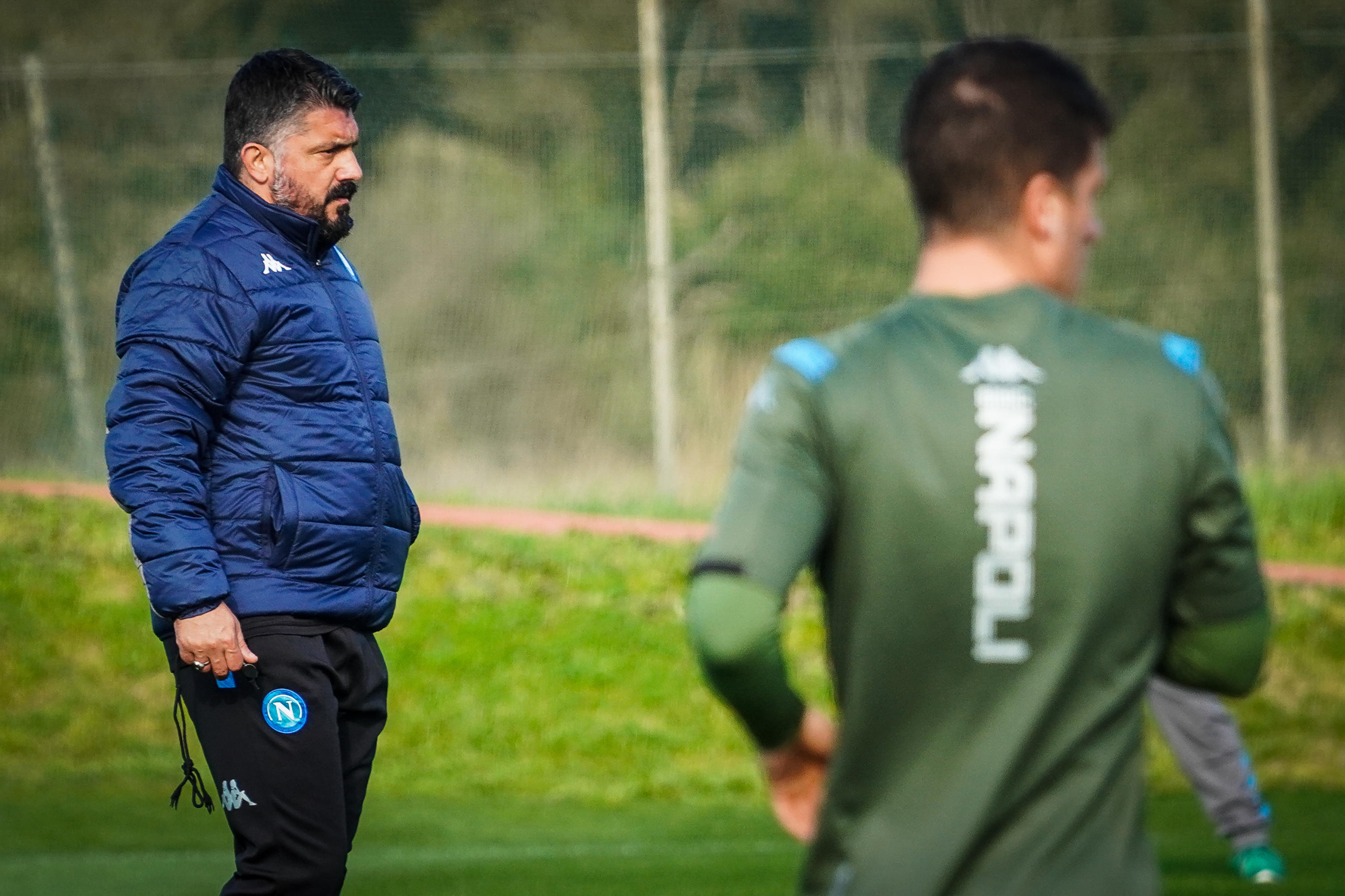 SSC Napoli training session