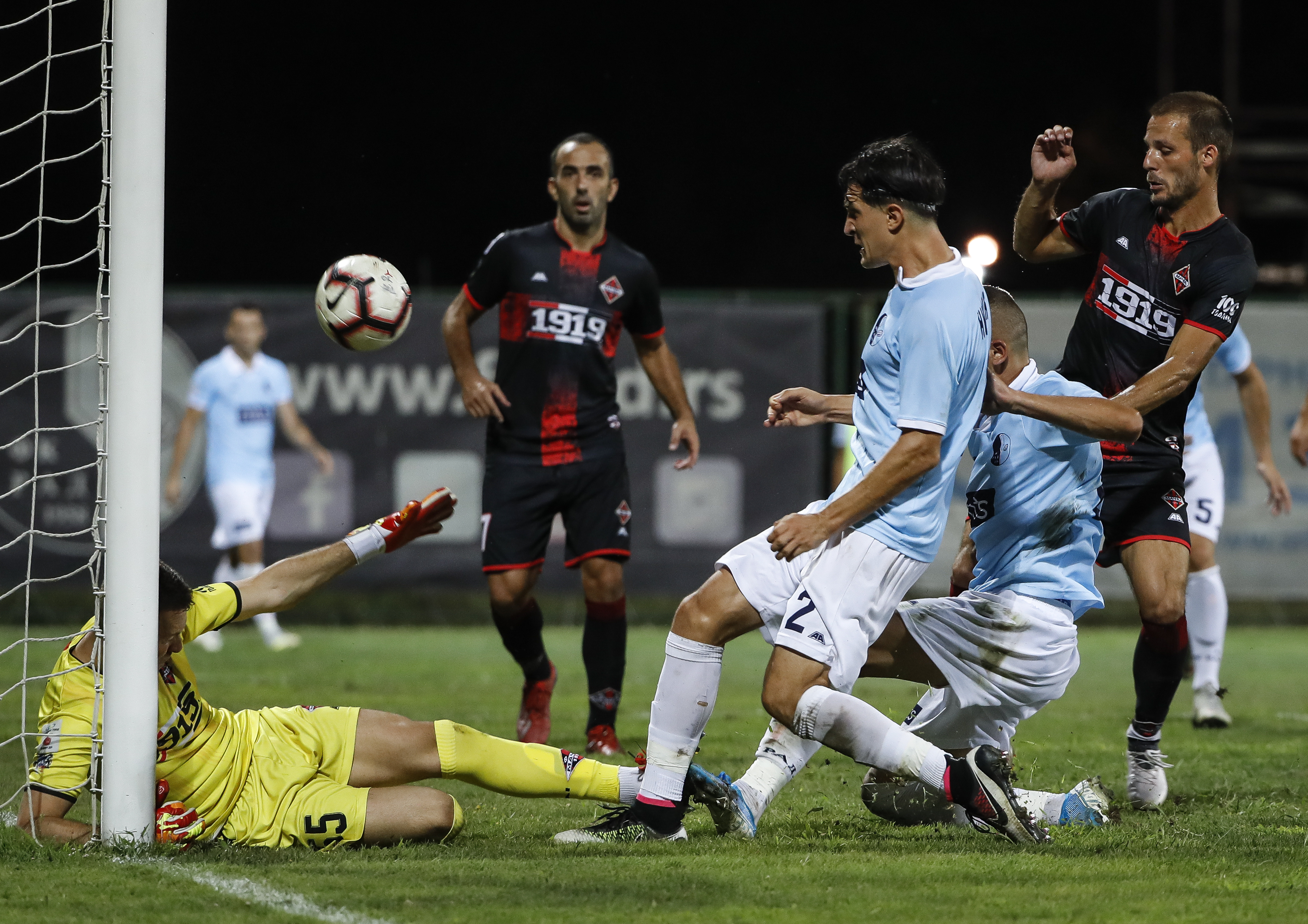 Fudbal Super League Season 2019-2020
Rad v Macva (Sabac)
Marko Nikolic (C) scores the goal
Beograd, 24.08.2019.
foto: Srdjan Stevanovic/Starsportphoto ©