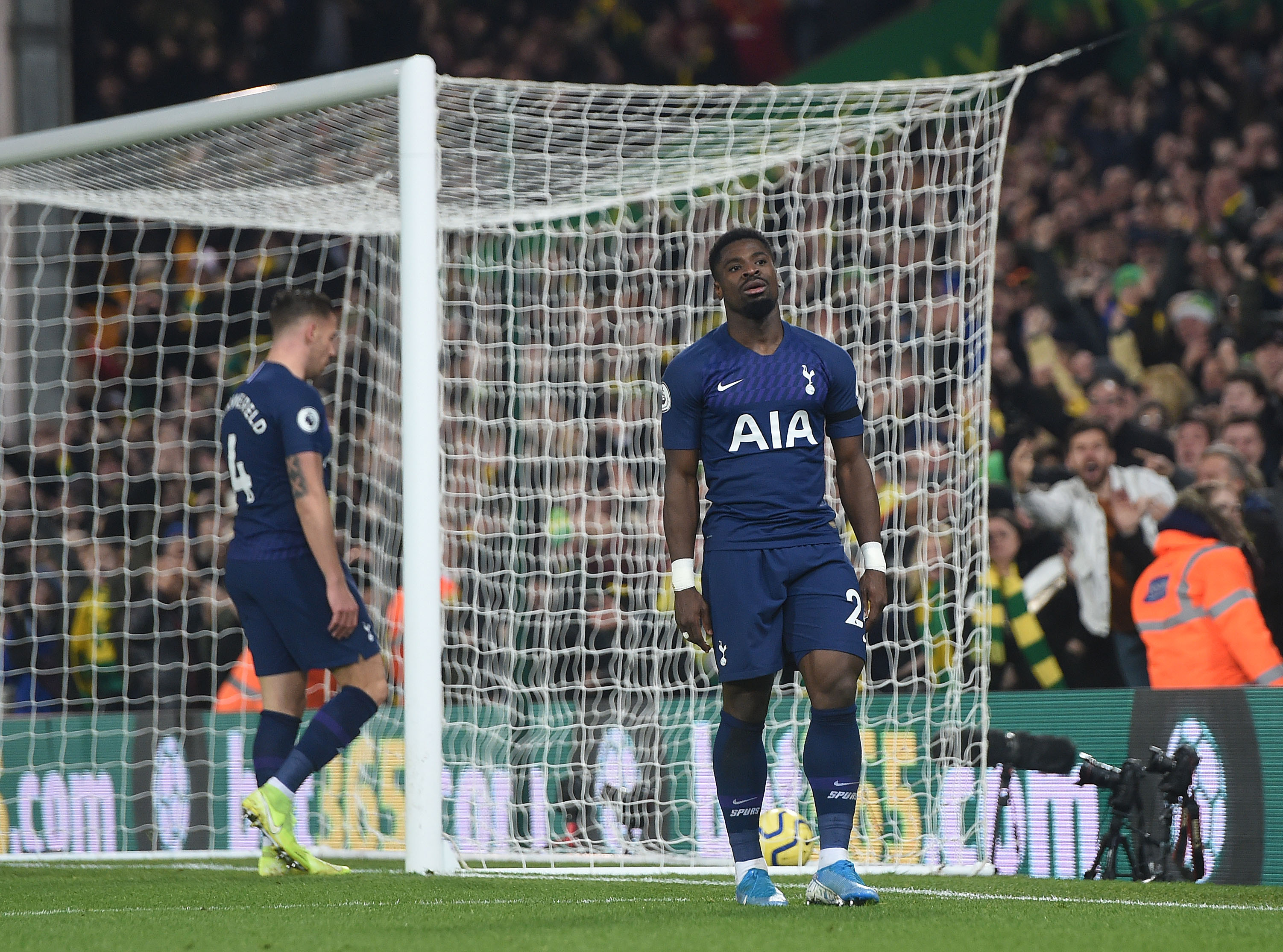 Norwich City v Tottenham Hotspur