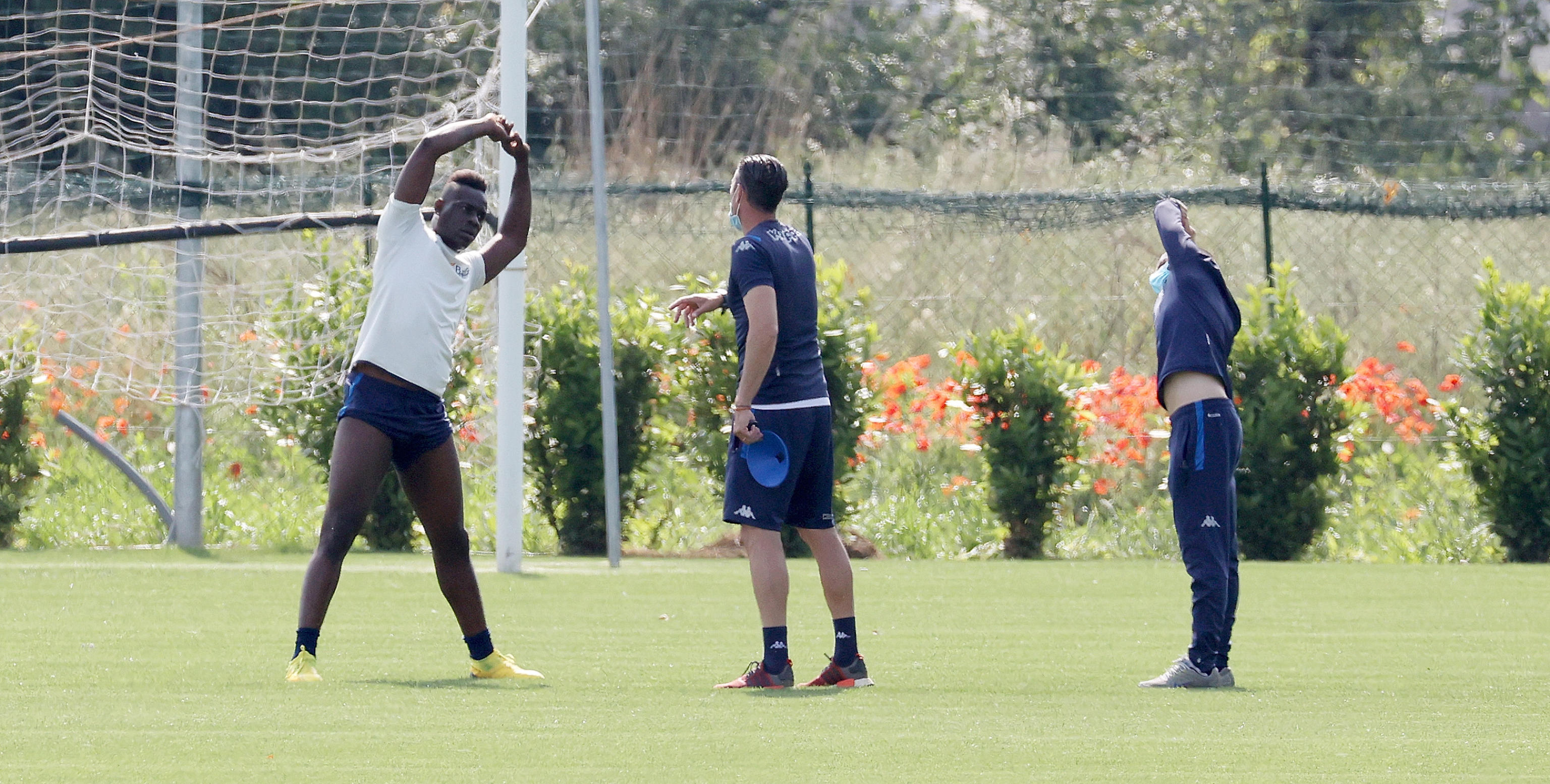 Brescia Calcio training