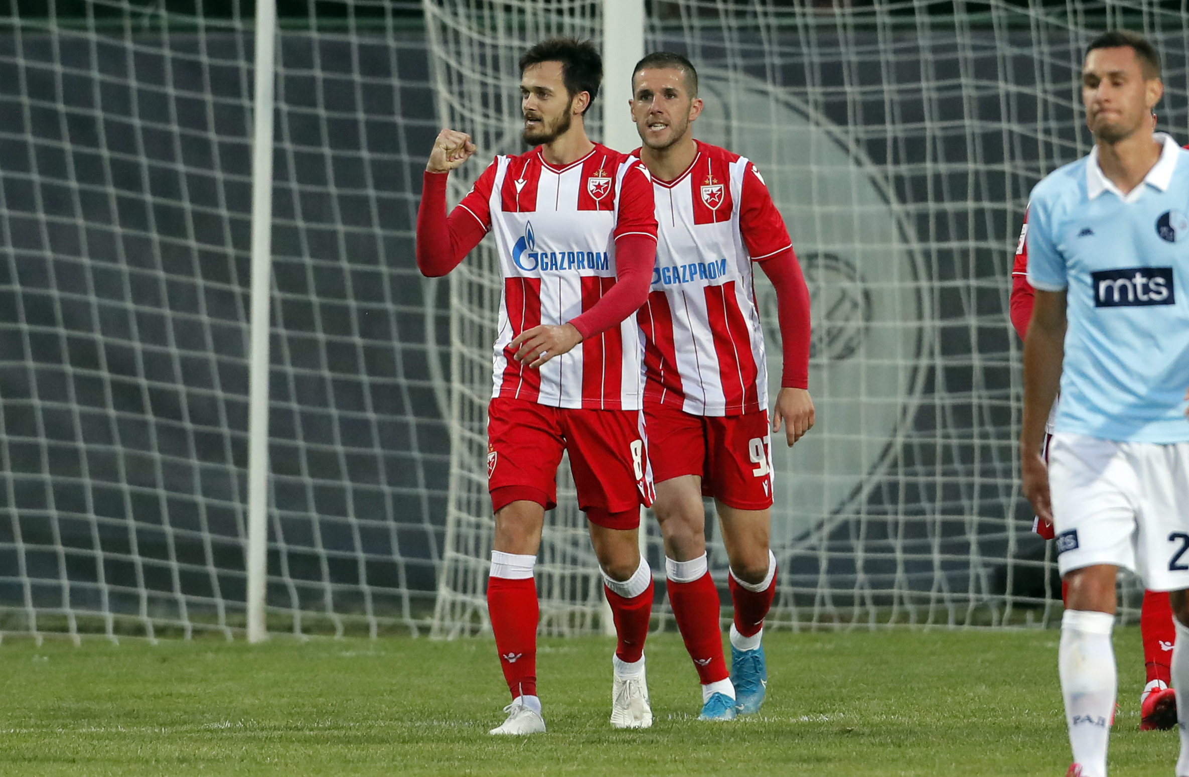 Mirko Ivanic Aleksa Vukanovic Superliga Srbije Super Liga Rad - Crvena Zvezda 29. Maj 2020. 29.5.2020. foto: Pedja Milosavljevic / STARSPORT