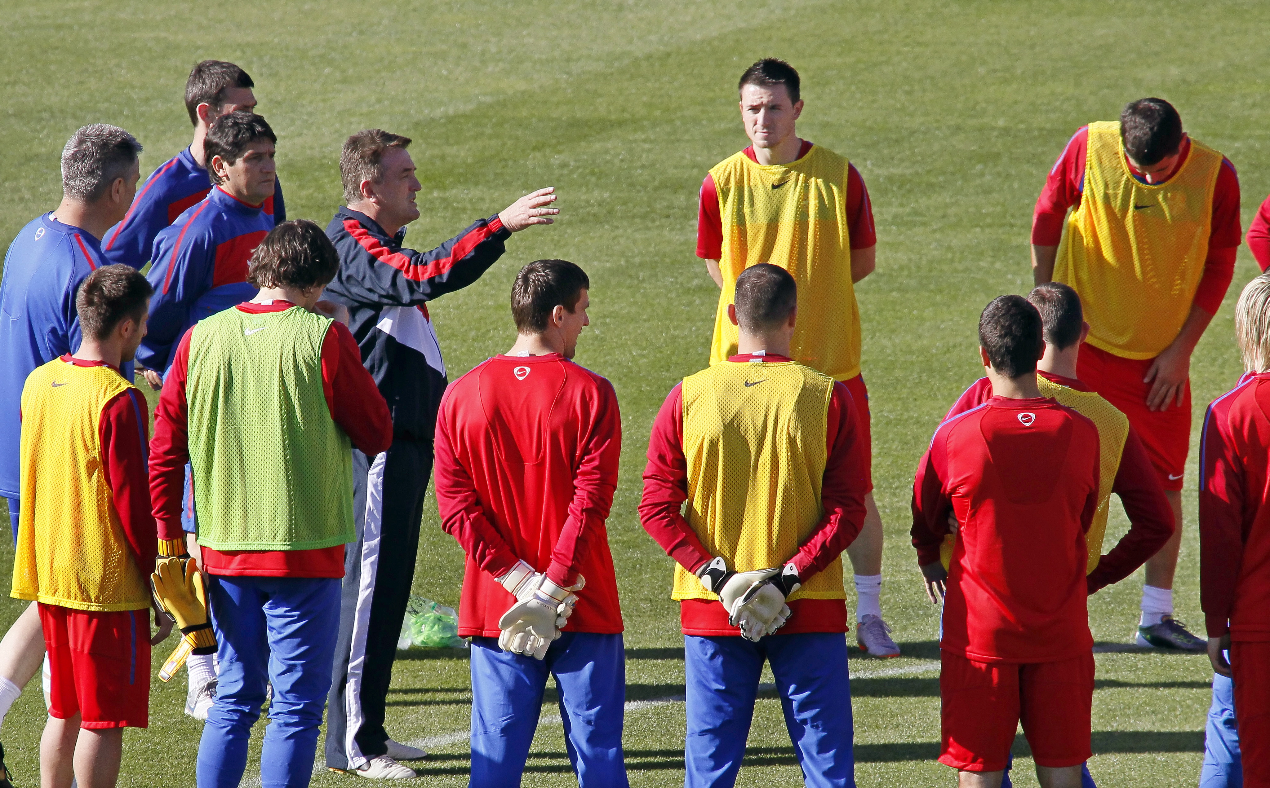 Serbia training