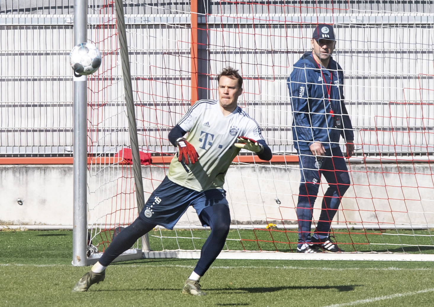 Bayern Munich training session