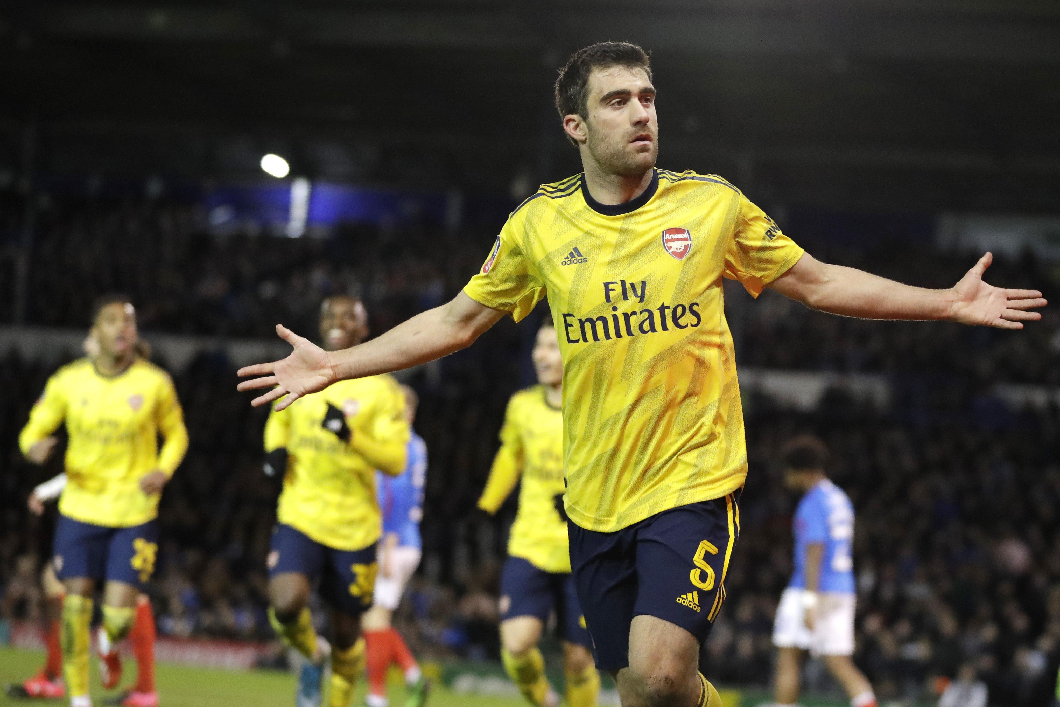 Sokratis Arsenal, Foto: AP Photo/Kirsty Wigglesworth