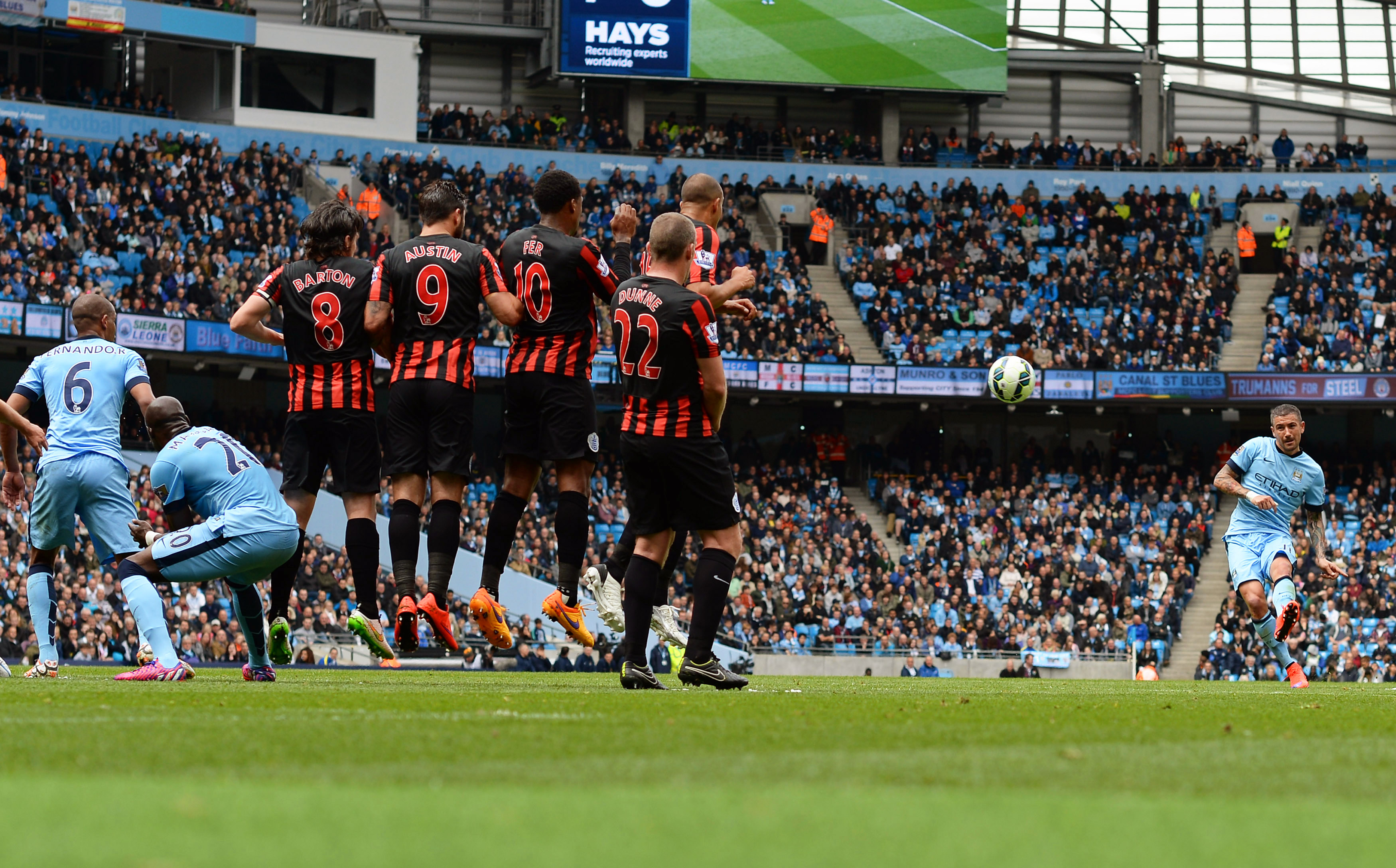 Manchester City vs Queens Park Rangers