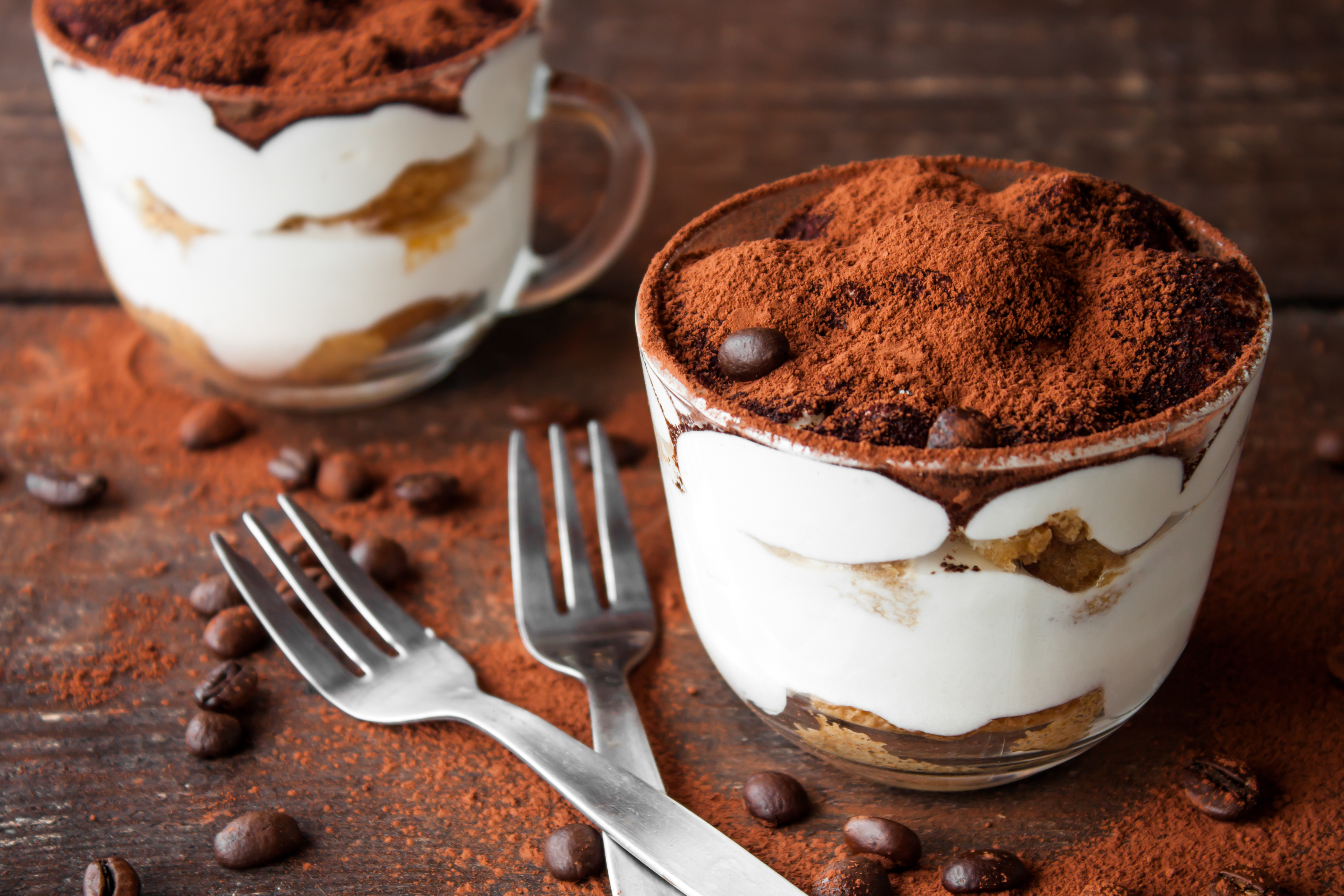 Tiramisu u čaši, čaša, kolač, slatkiš Foto: Shutterstock