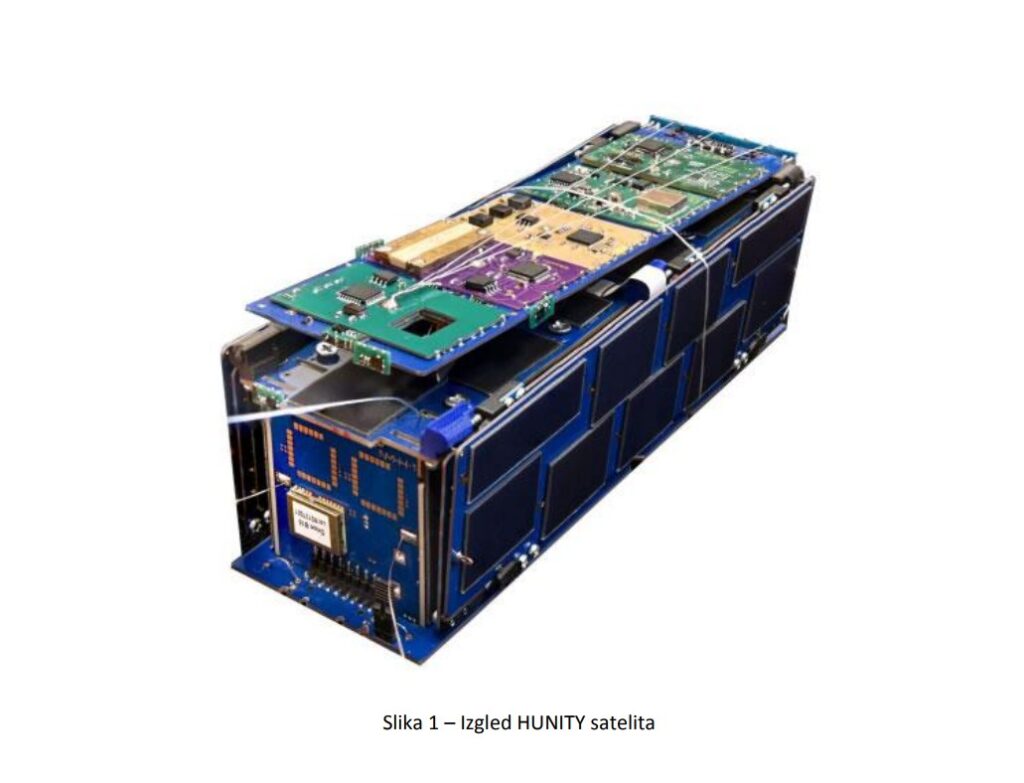 Hunity, prvi srpski satelit krenuo u svemir, projekat studenata iz Srbije i Mađarske posvećen žrtvama pada nadstrešnice Foto: Printscreen/Komitet za razvoj svemirskog programa