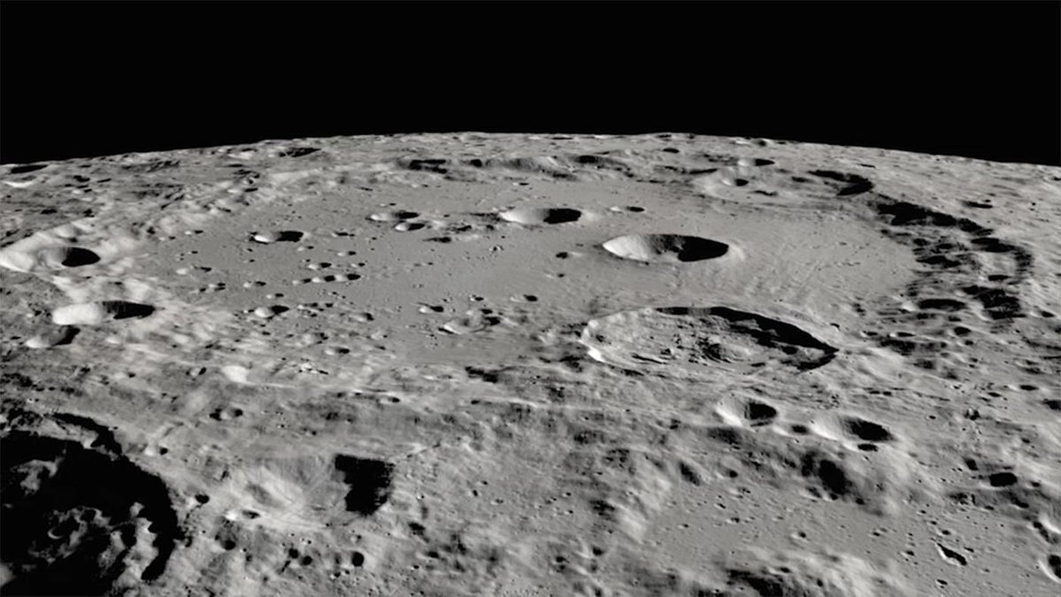 Povrišina Meseca, snimak NASA