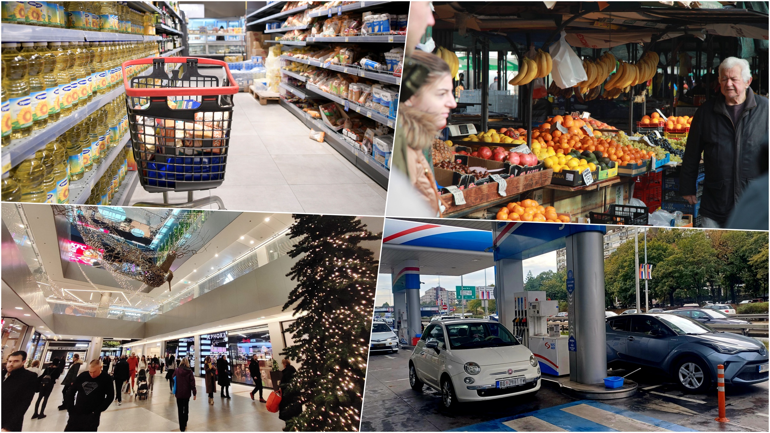 treba mi kombo pijaca, supermarket, tržni centar, benzinska pumpa