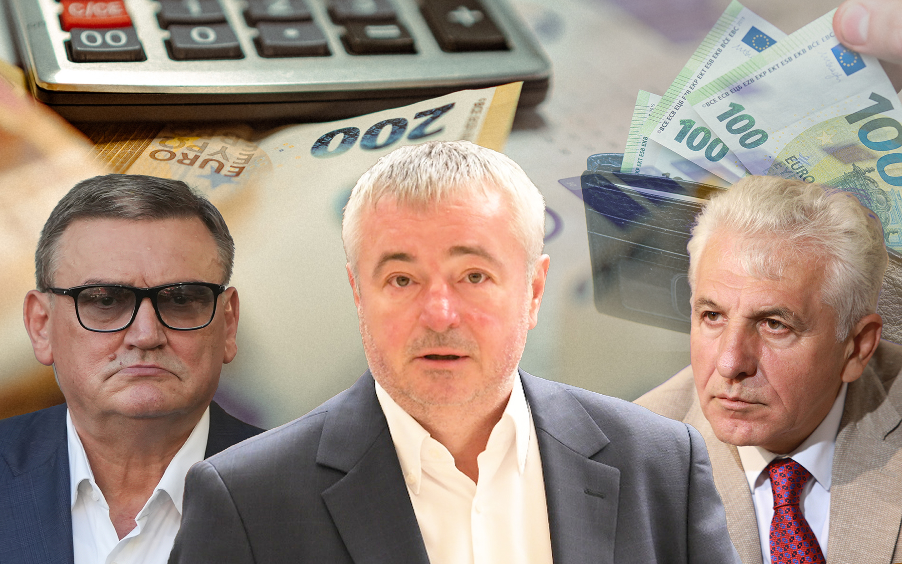 kombo: Zoran Anđelković, Zoran Drobnjak i Dušan Bajatović plus neke pare