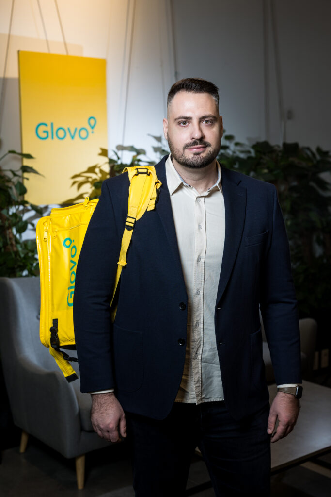 Dušan Lazić, Glovo, PR tekst Foto: Raša Aleksić/Glovo