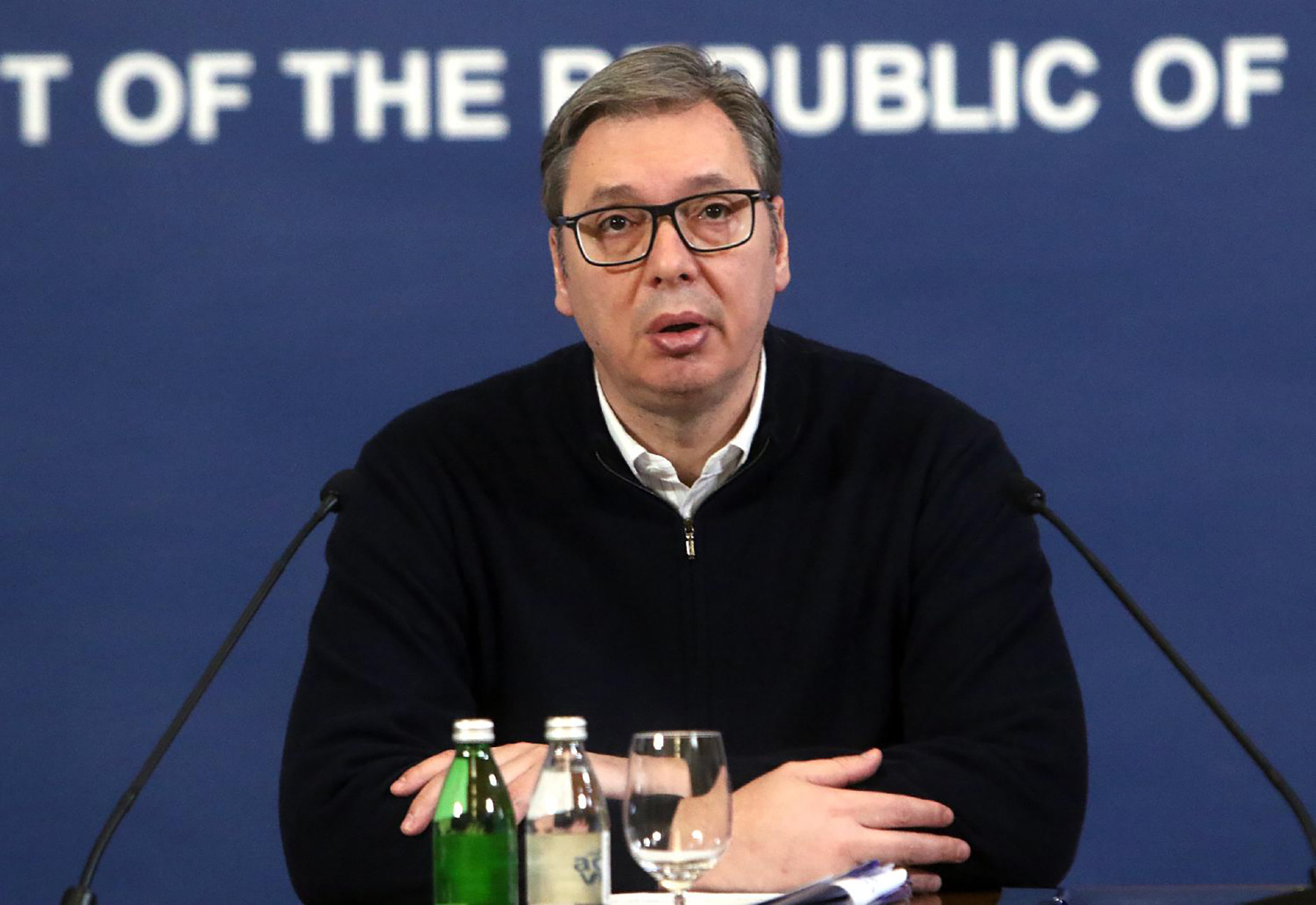 Mesto: Beograd
Datum: Tue Nov 25 11:47:51 CET 2025
Dogadjaj: POLITIKA - Obraćanje javnosti predsednika Srbije Aleksandra Vučića
Fotoreporter: Zoran Mrđa
Ličnosti: Aleksandar Vučić
Izvor: FoNet